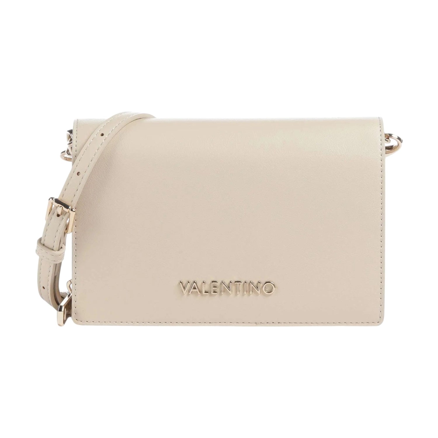 Mario Valentino Borsa a Tracolla Ember Donna in Ecopelle Ecru