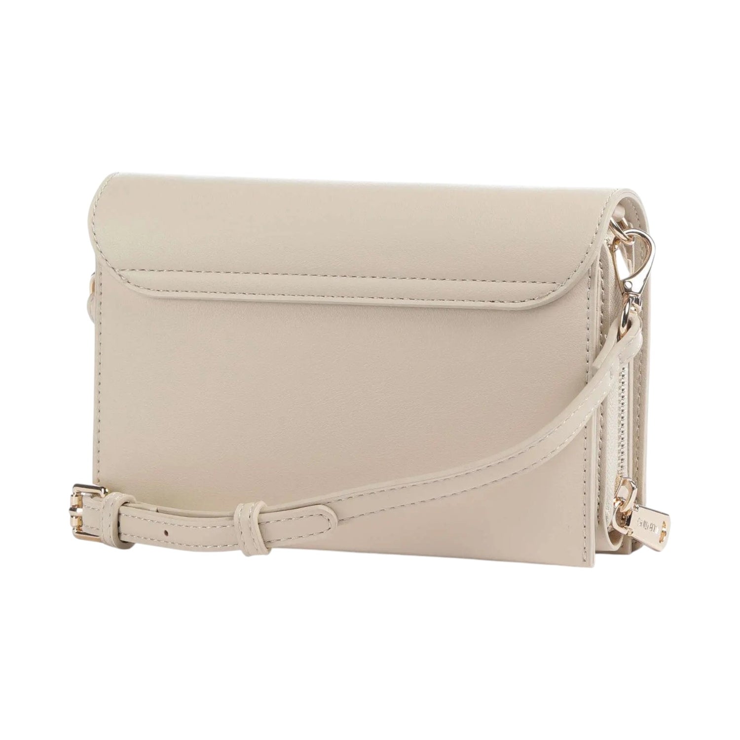 Mario Valentino Borsa a Tracolla Ember Donna in Ecopelle Ecru