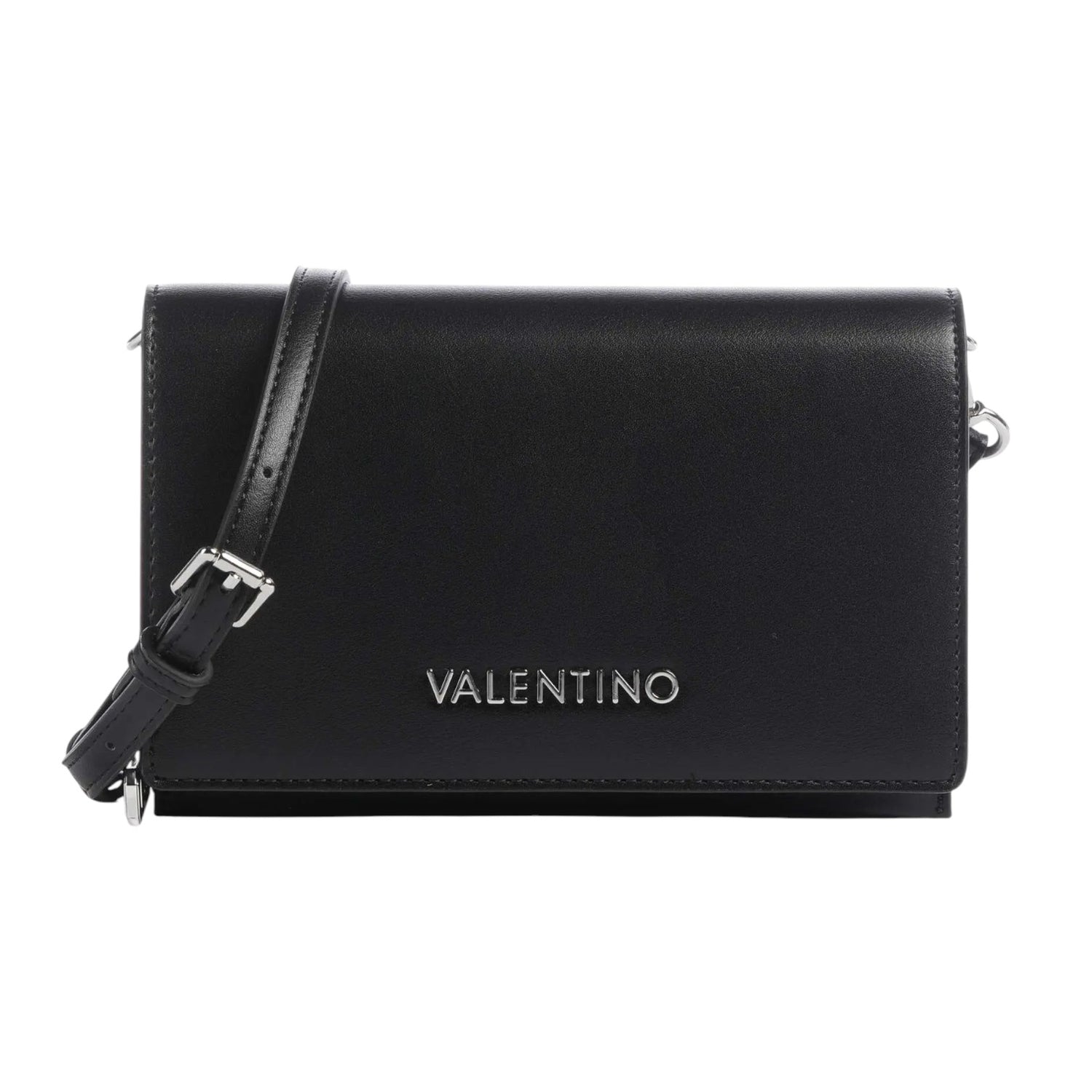 Mario Valentino Borsa a Tracolla Ember Donna in Ecopelle Nera