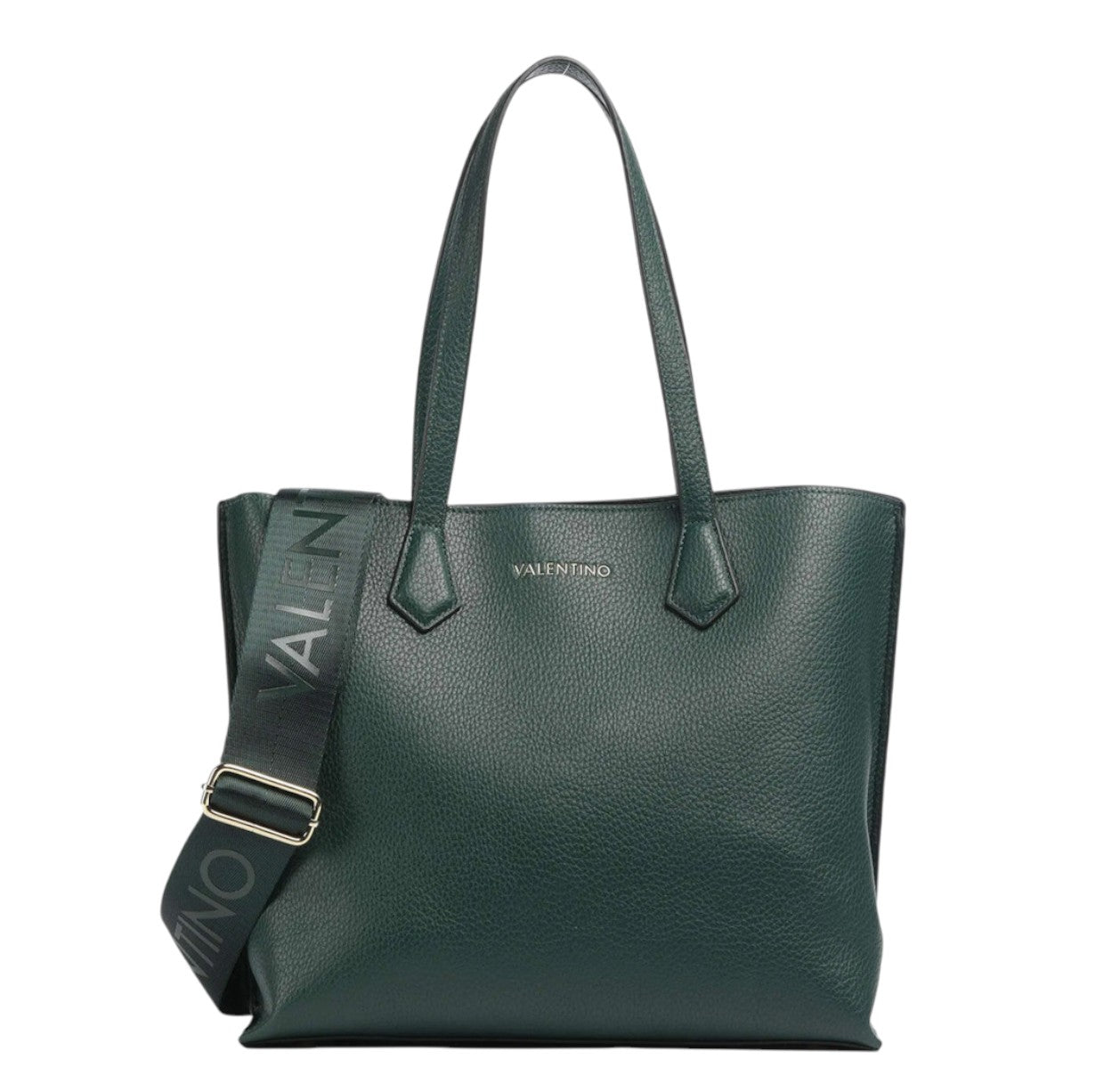 Mario Valentino Borsa a Spalla Fall Re Donna in Ecopelle Bosco con Doppia Tracolla