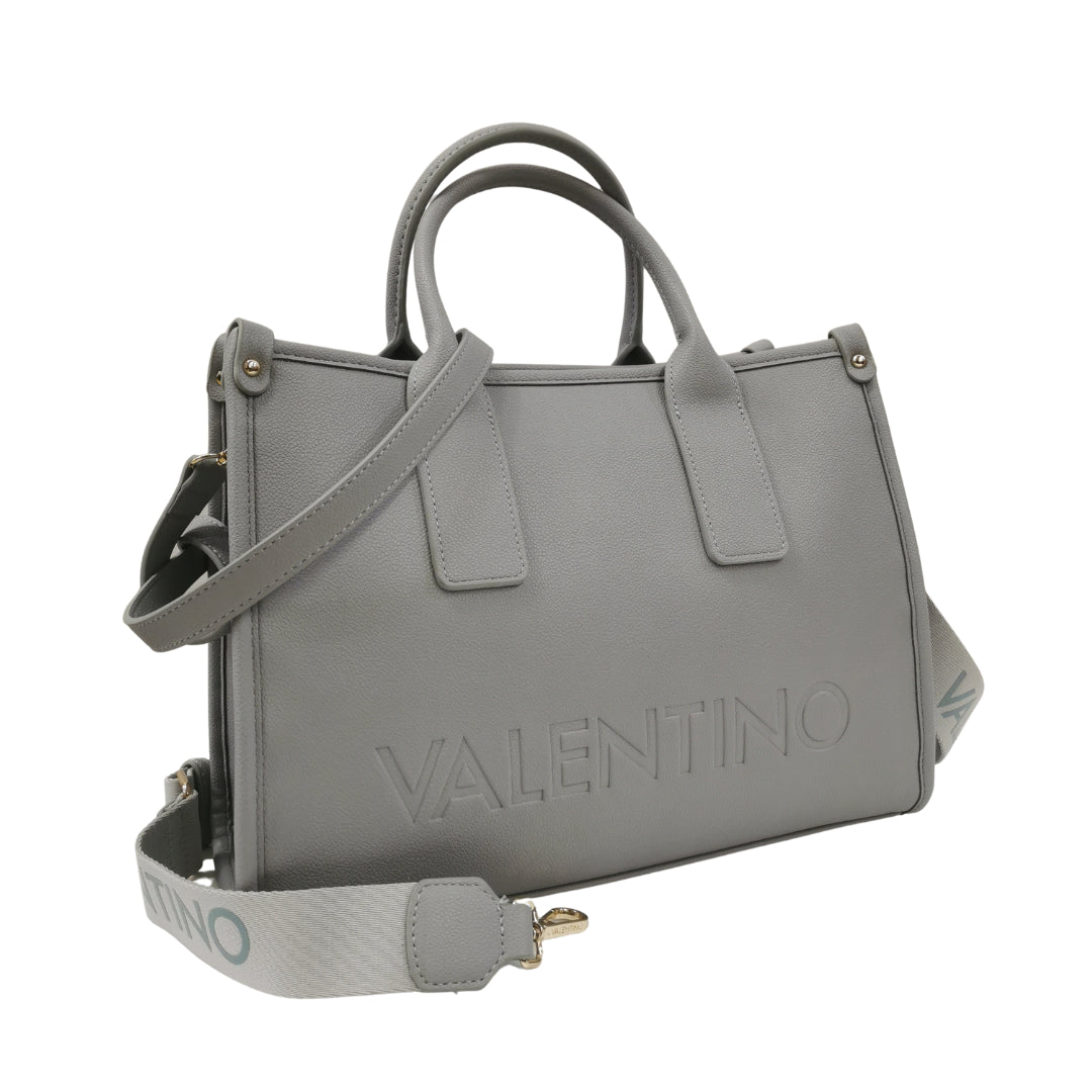 Mario Valentino Borsa a Mano Foxy Re Donna in Ecopelle Polvere con Tracolla