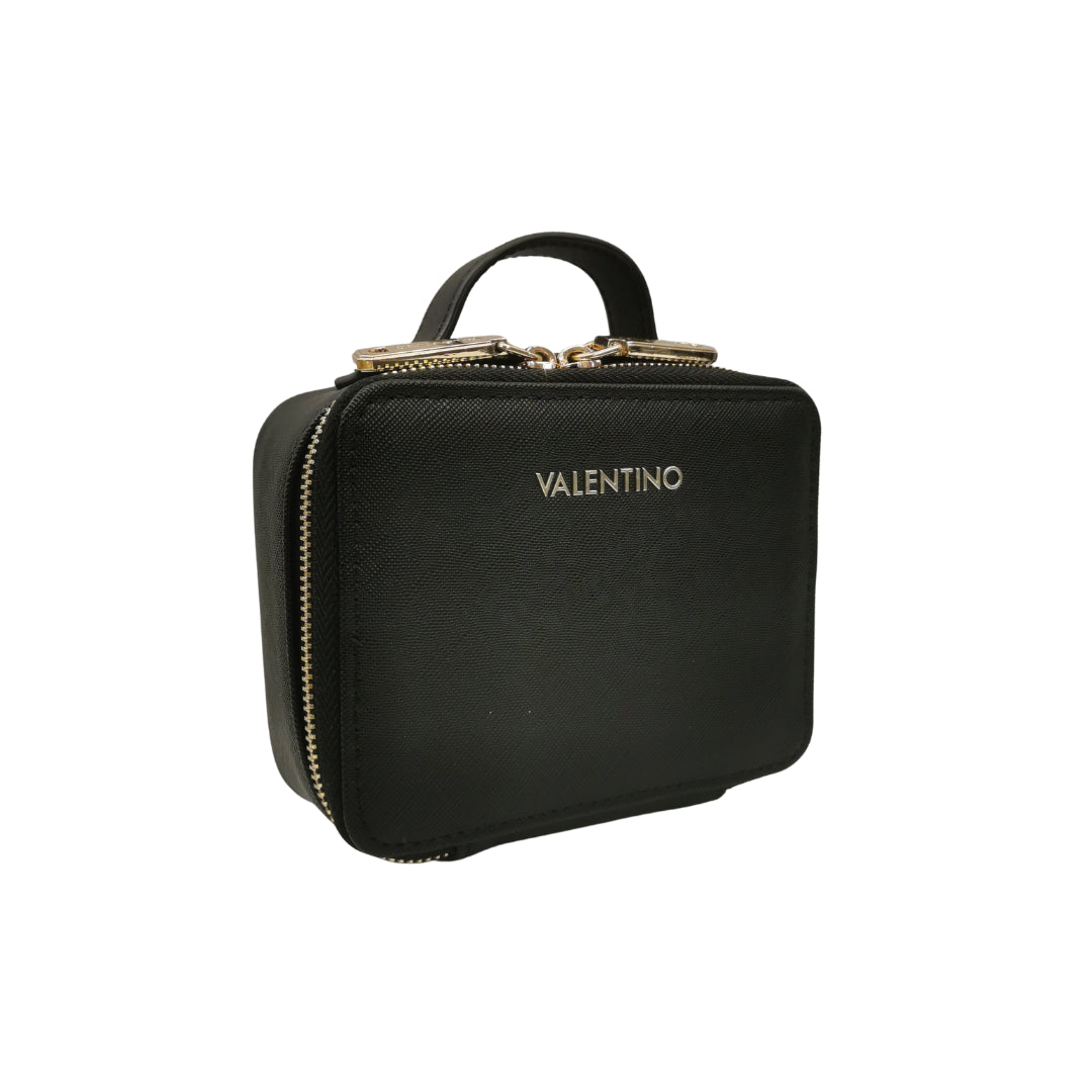 Mario Valentino Portagioie Piccola in Ecopelle Nero con Manico