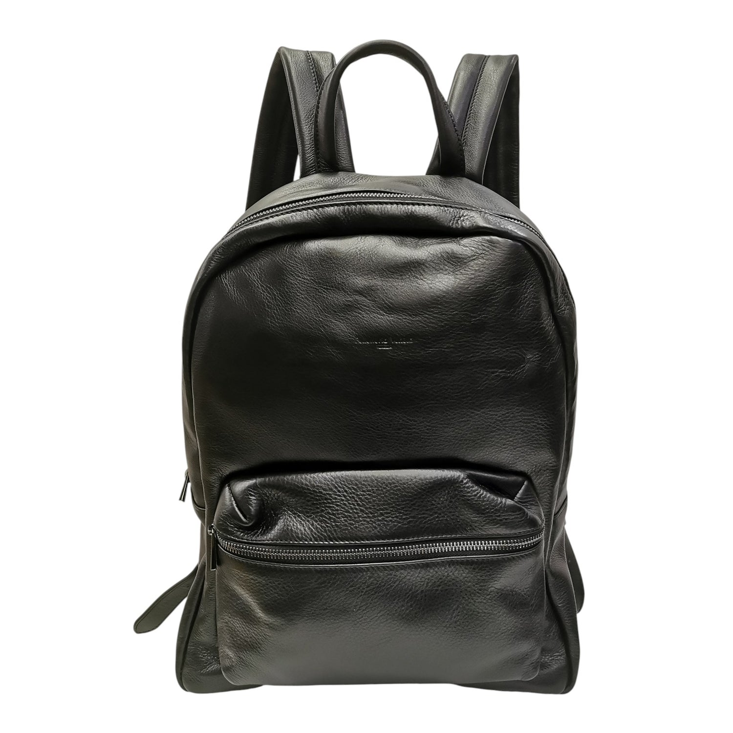 Pelletteria Veneta Zaino Uomo in Pelle Nera