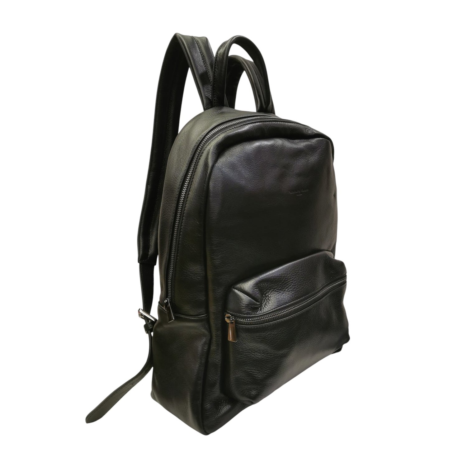 Pelletteria Veneta Zaino Uomo in Pelle Nera