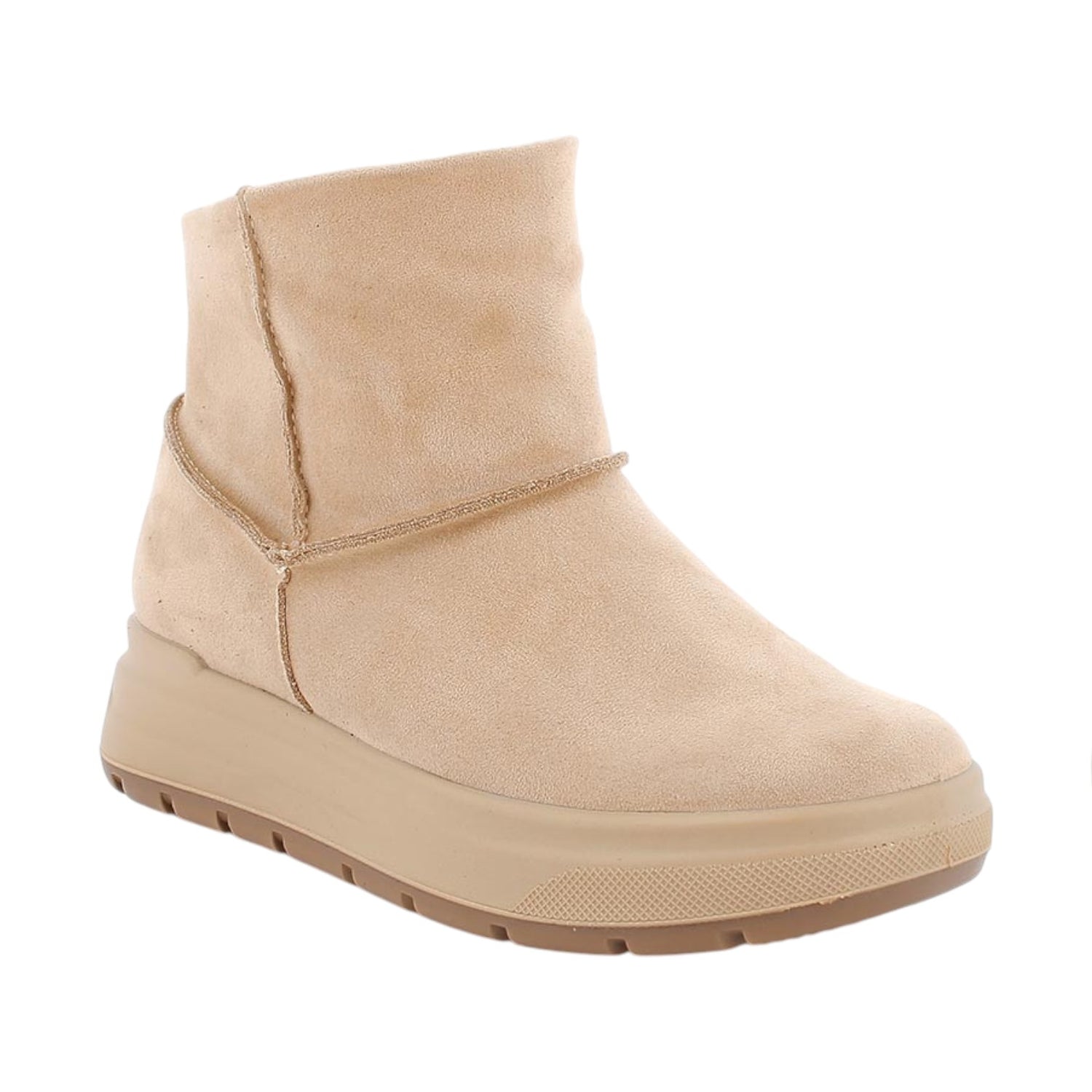 Primigi Stivaletto da Bambina Beige con Zip e Pelliccetta Sintetica Interna