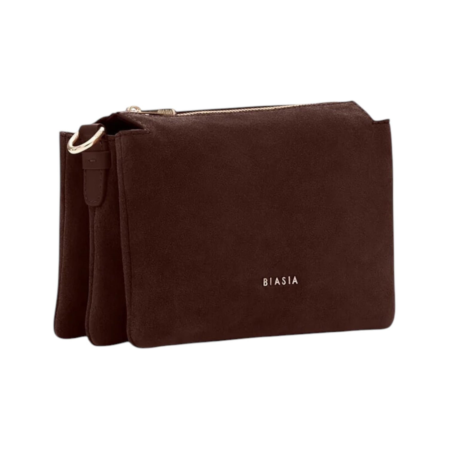 Biasia Borsa a Tracolla Donna in Camoscio Moro