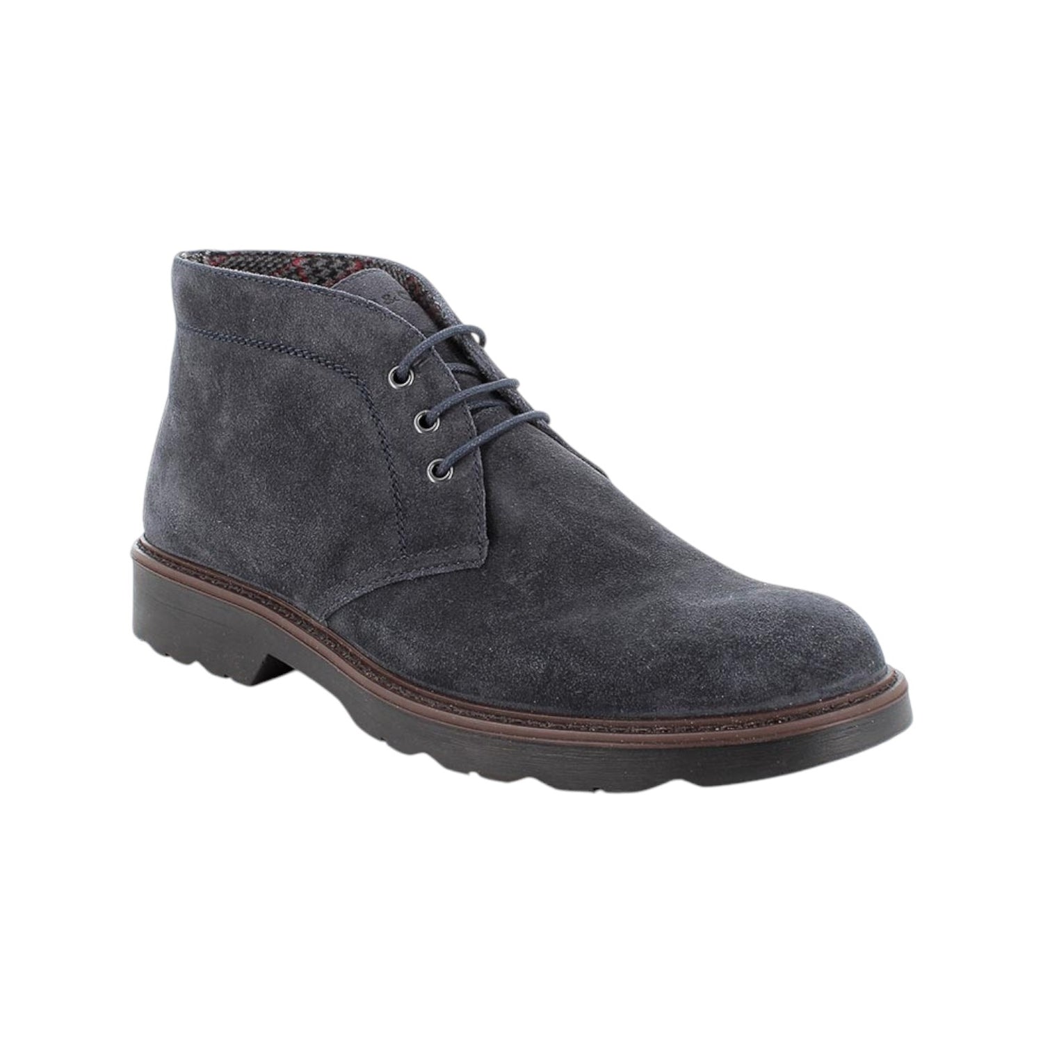 Igi&Co Polacchino Uomo in Pelle Scamosciata Blu