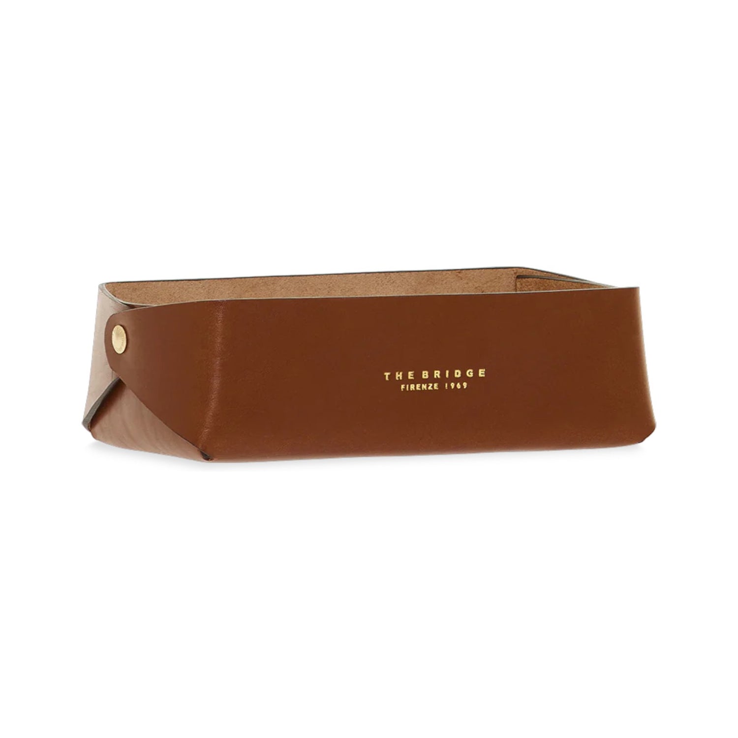 The Bridge Svuotatasche Unisex in Pelle Cuoio