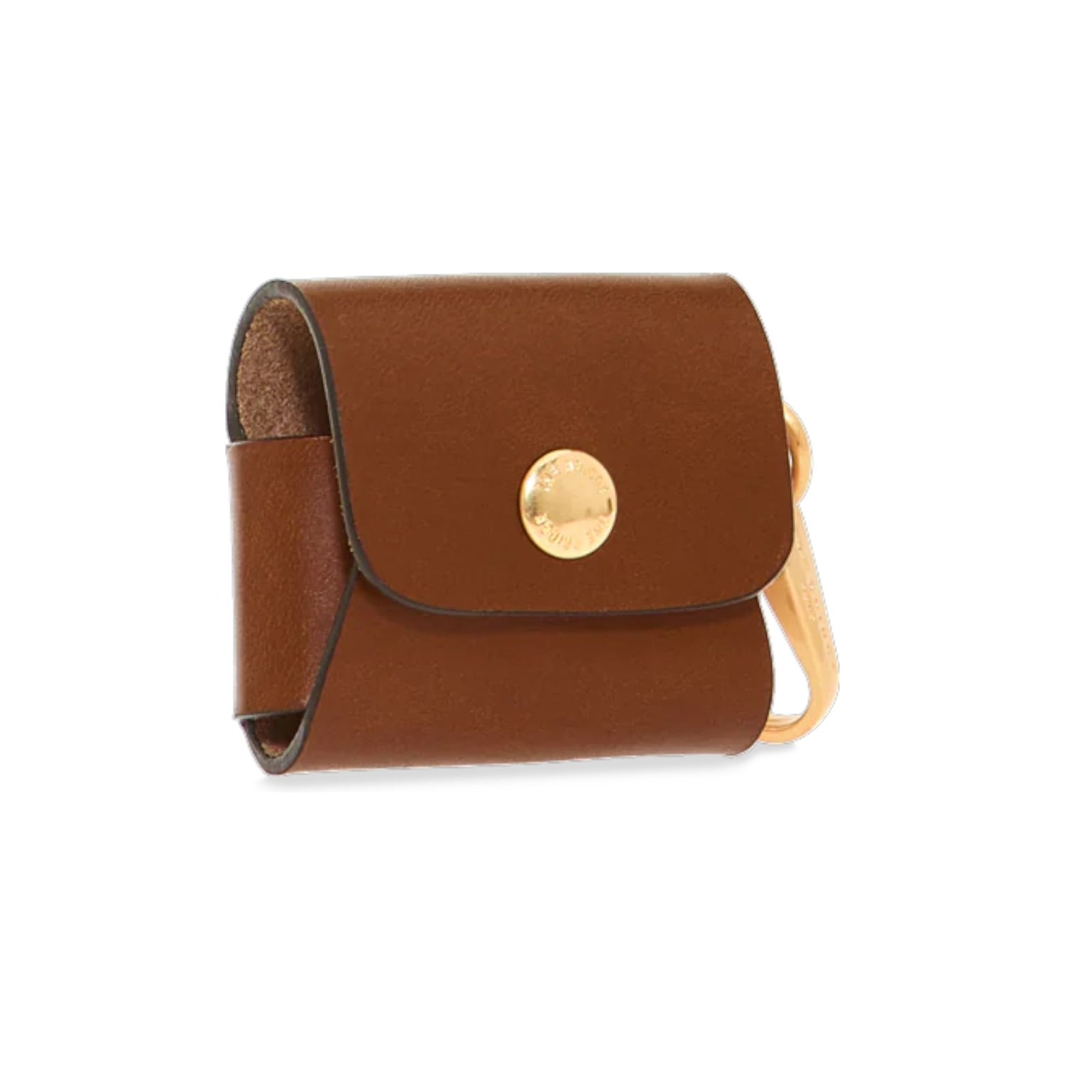 The Bridge Porta Air Pods Unisex in Pelle Cuoio