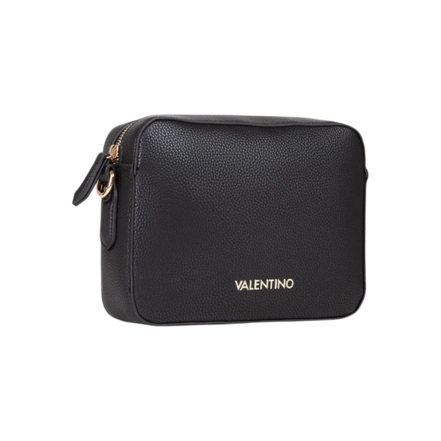 Mario Valentino Camera Bag Brixton Donna in Ecopelle Nera con Logo
