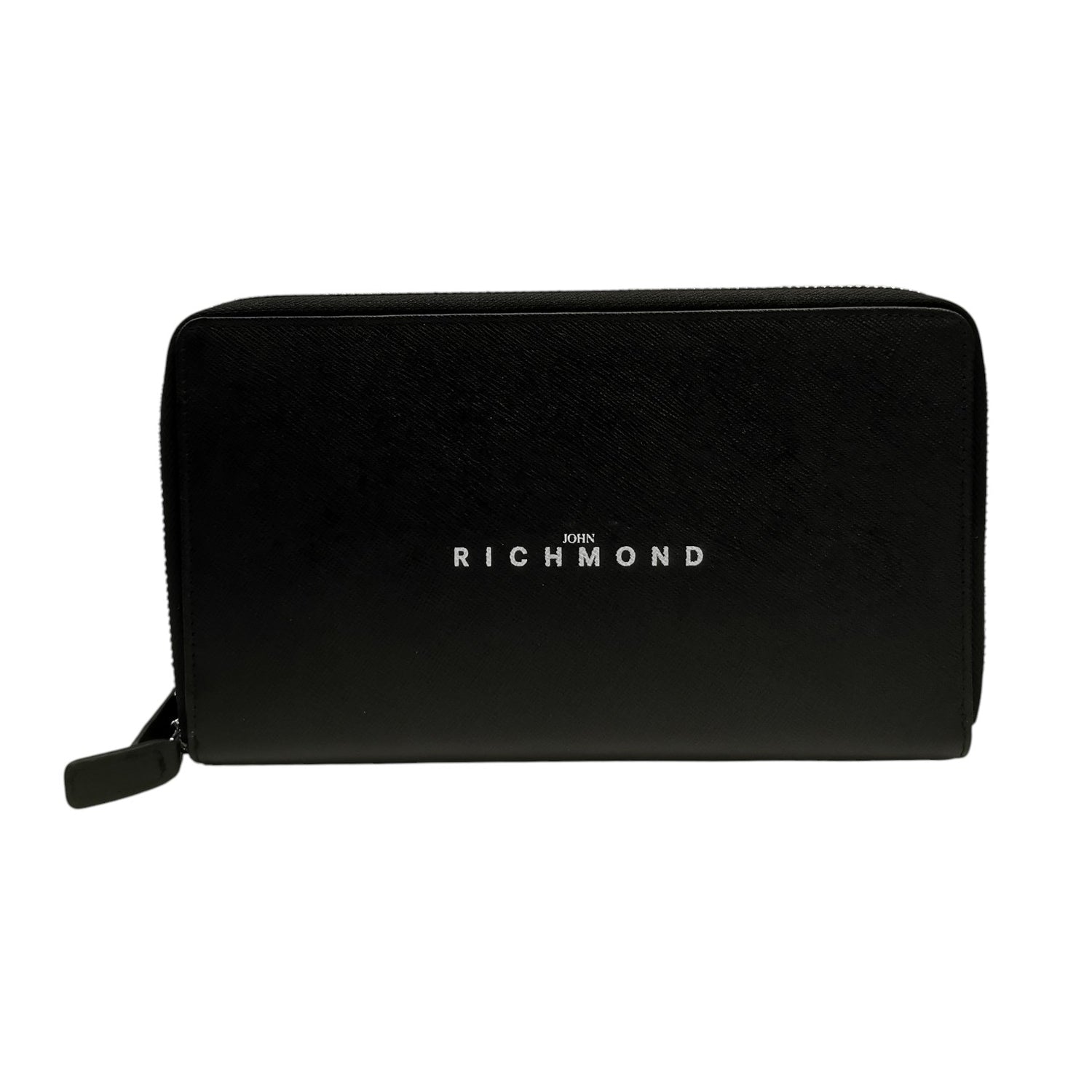 John Richmond Pochette/Portafoglio Donna in Pelle Nera