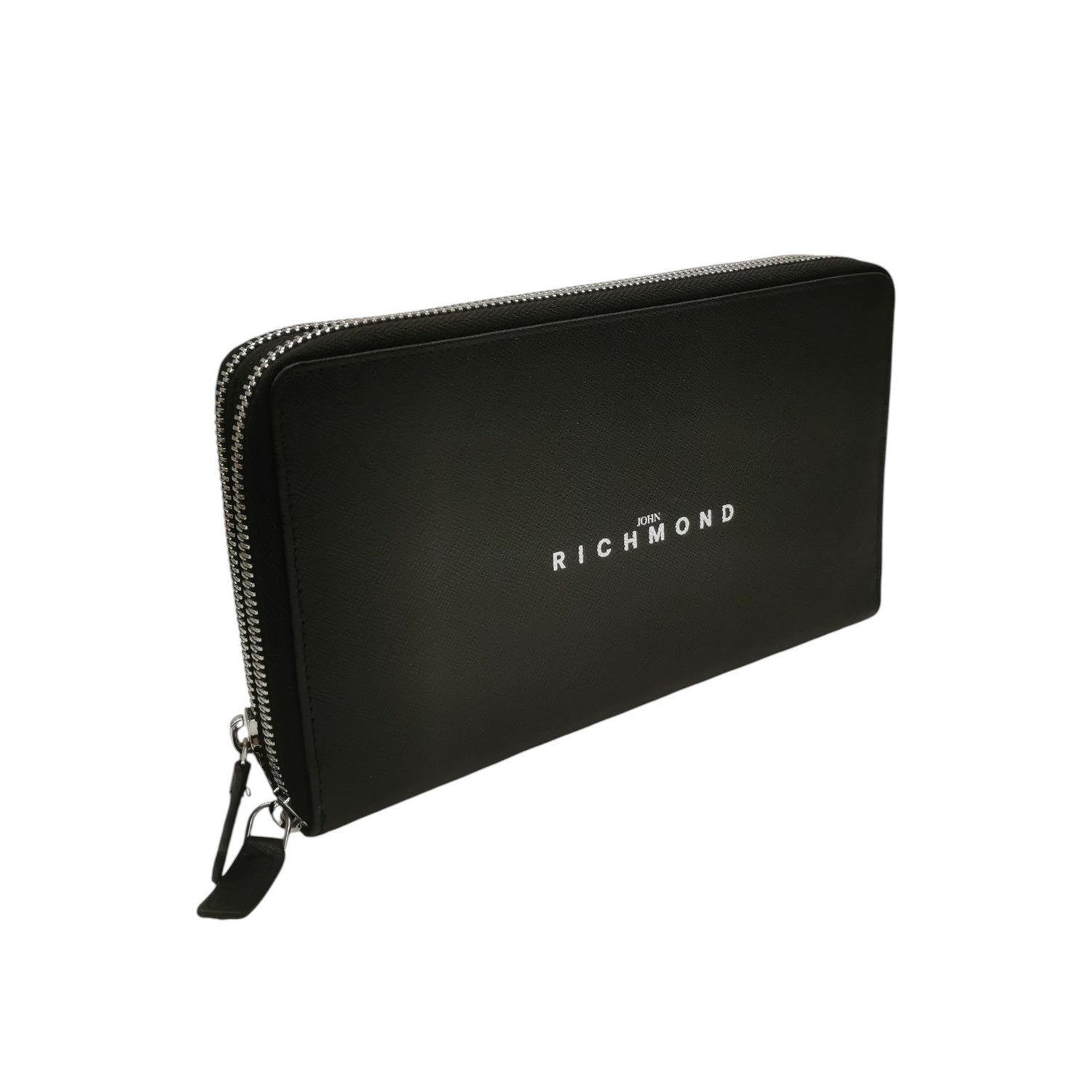 John Richmond Pochette/Portafoglio Donna in Pelle Nera