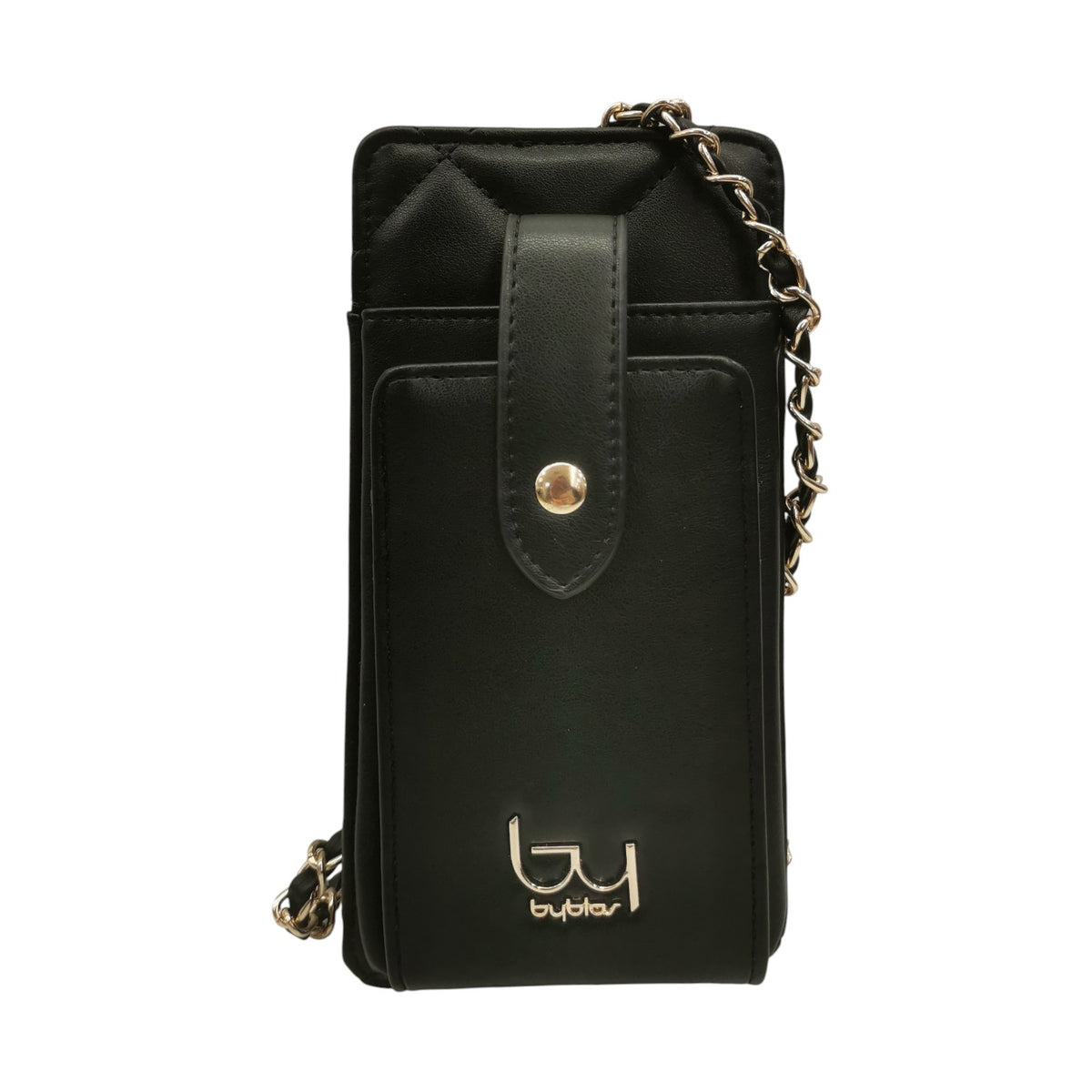 By Byblos Portacellulare Donna Nero con Catenella