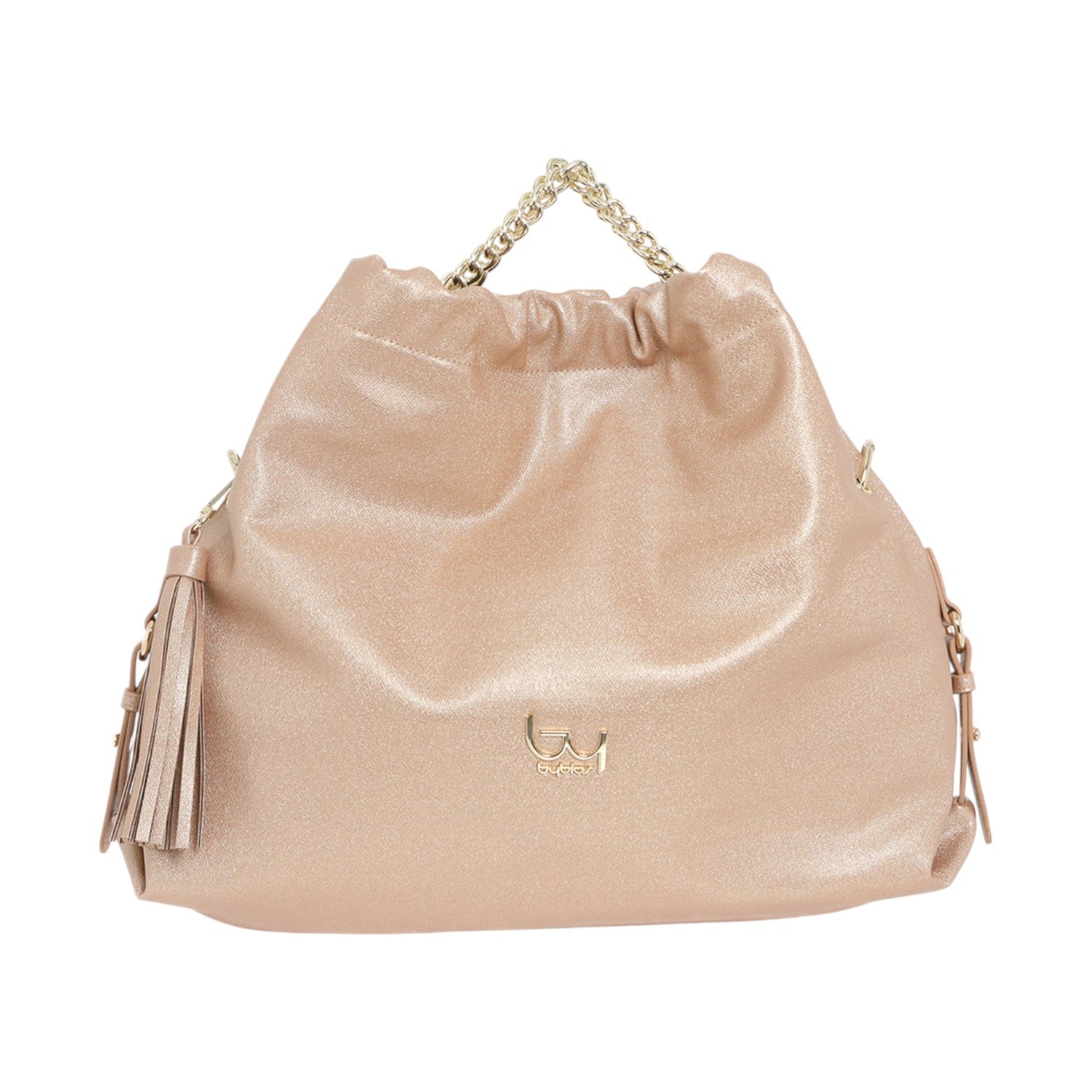 By Byblos Sacca a Mano Donna Smeraldo in Ecopelle Bronzo con Tracolla