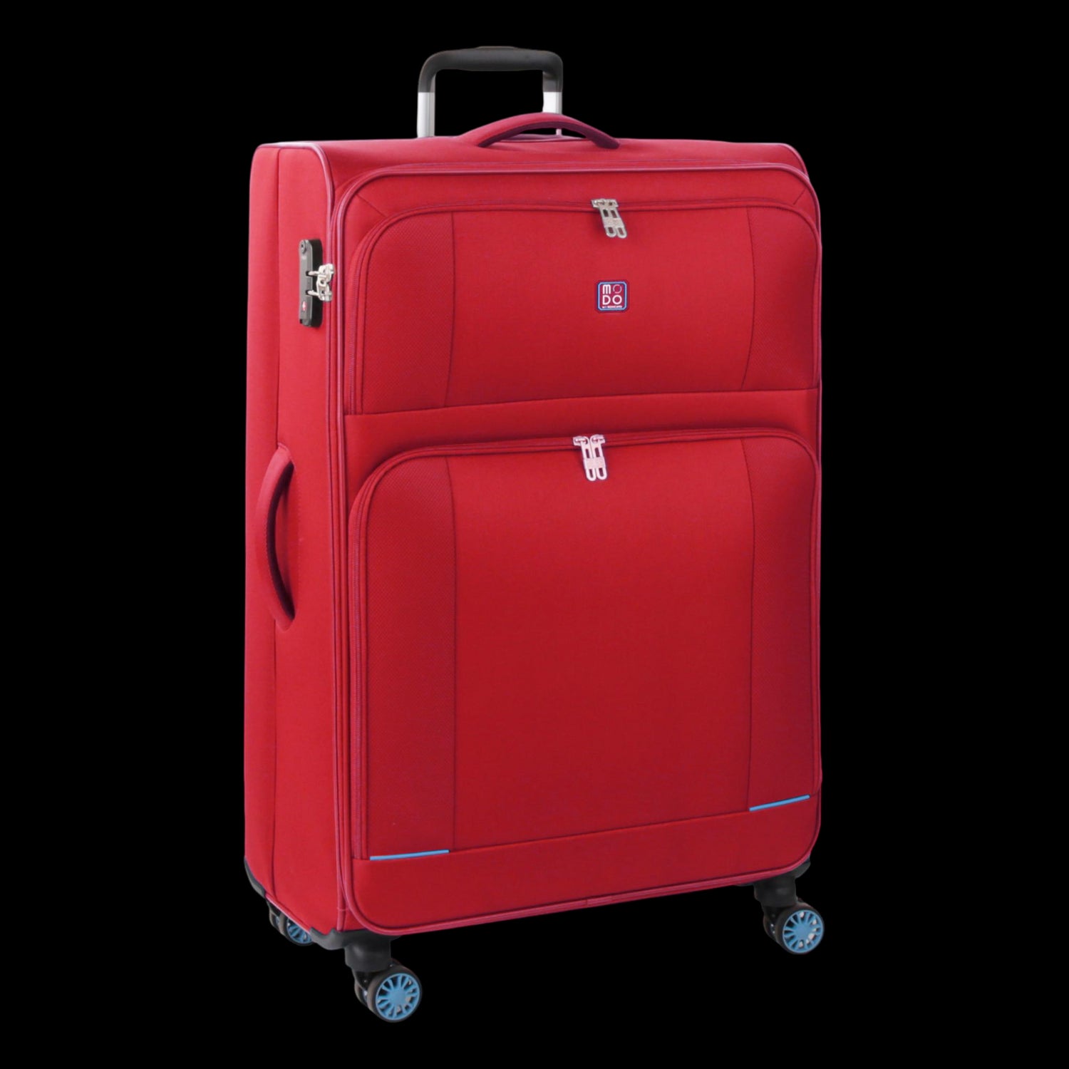 Modo by Roncato Trolley Grande in Tessuto Rosso Linea Star