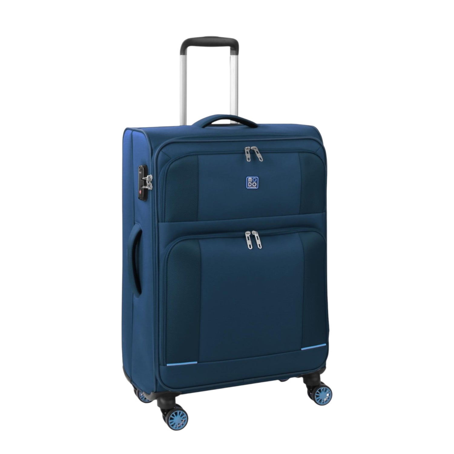 Modo by Roncato Trolley Medio in Tessuto Blu Linea Star