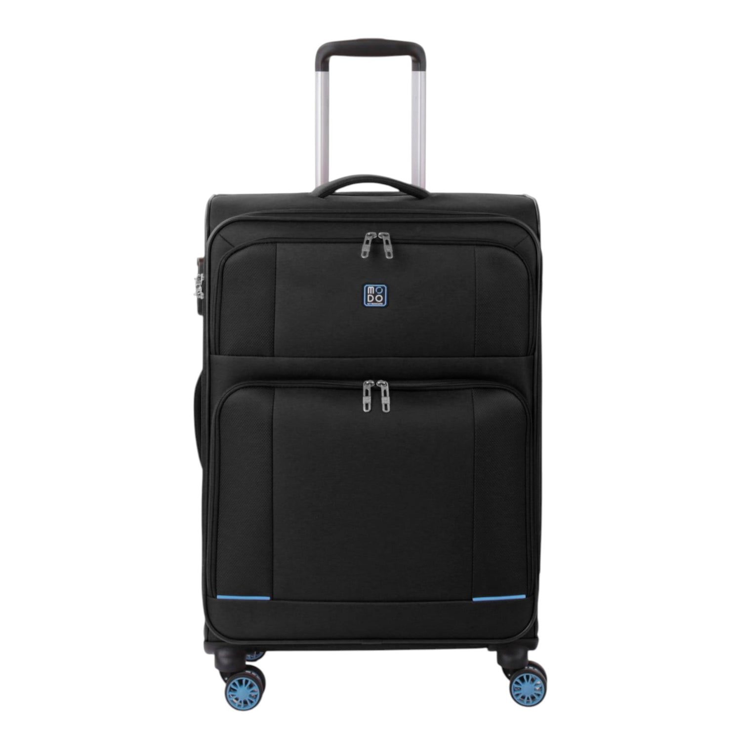 Modo by Roncato Trolley Medio in Tessuto Nero Linea Star