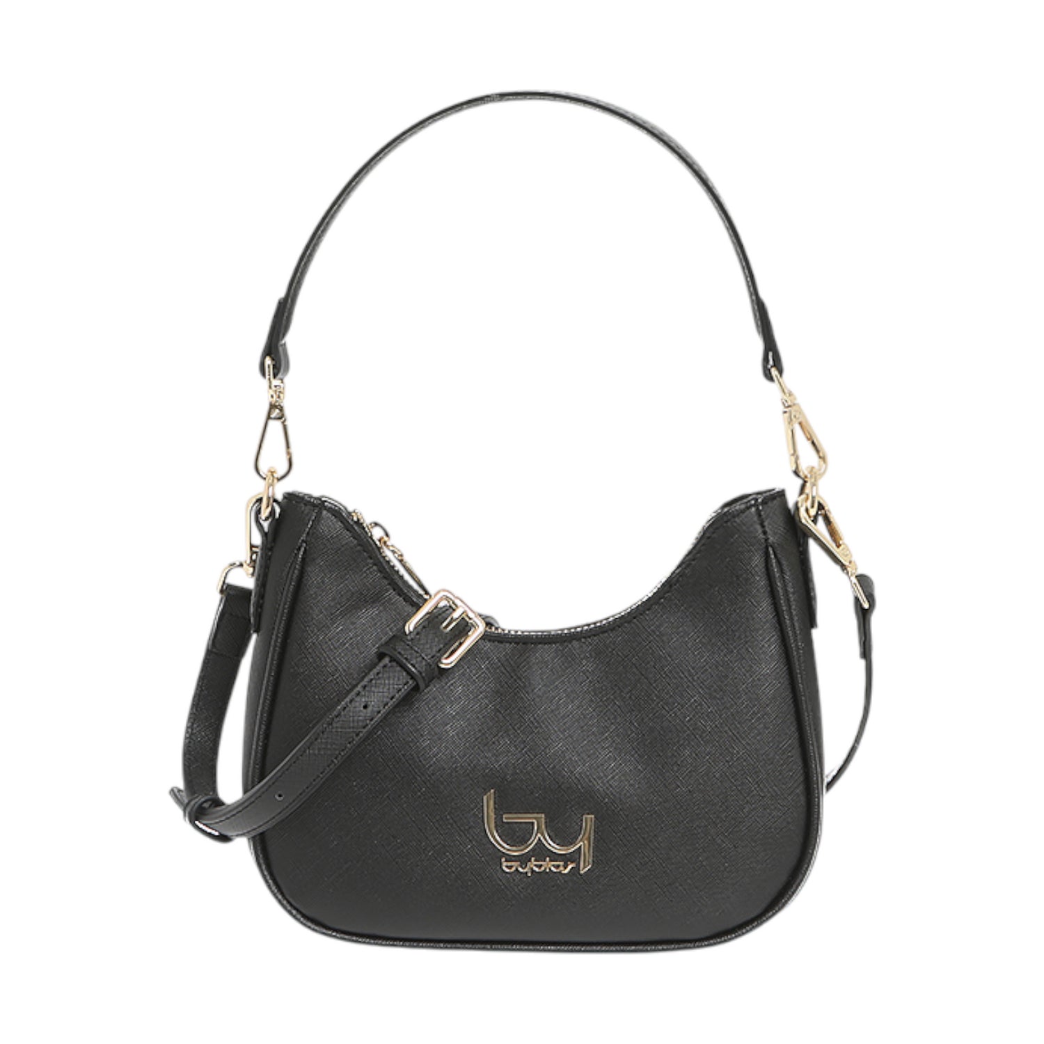 By Byblos Mezzaluna Piccola Donna in Saffiano con Tracolla