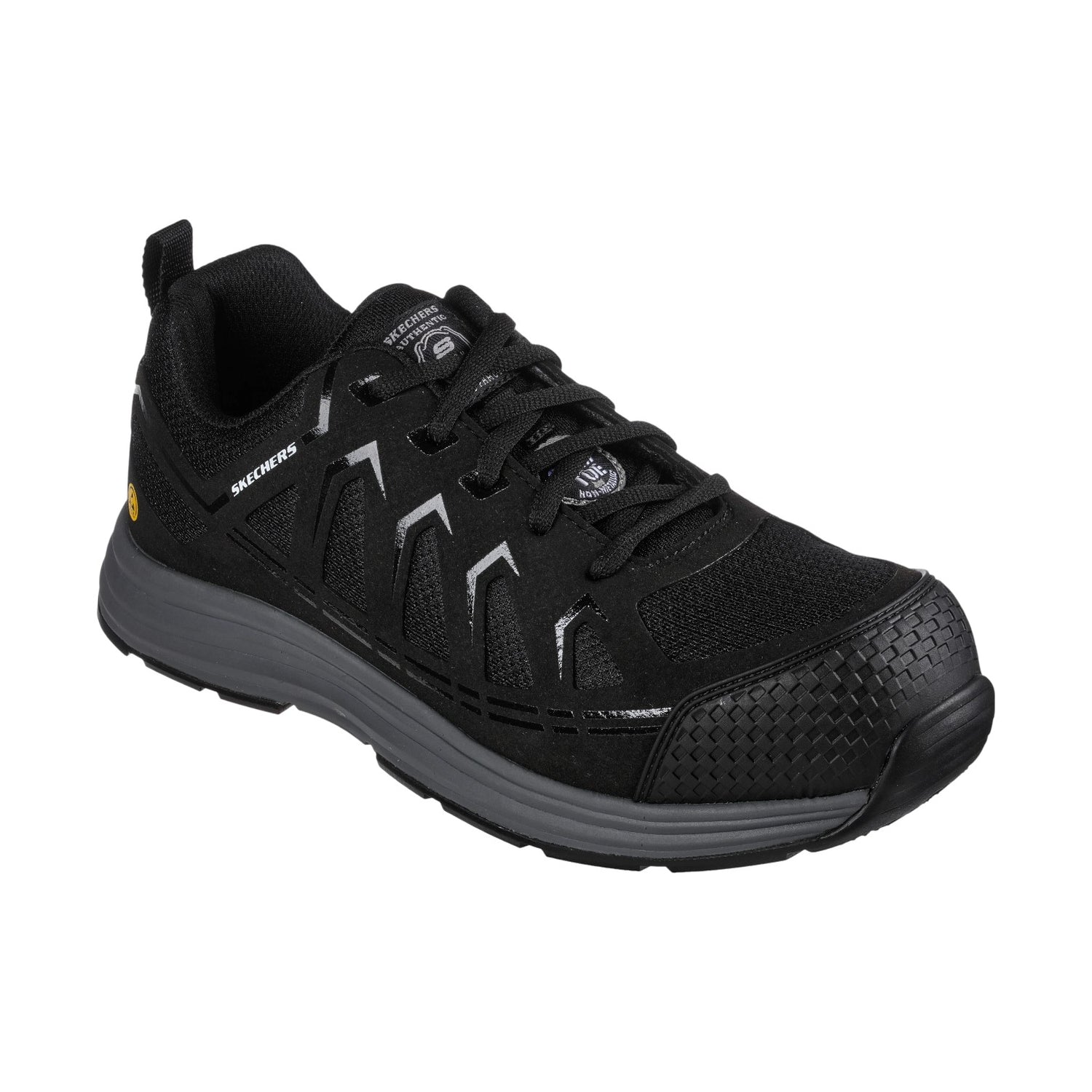 Skechers Sneakers Uomo Antinfortunistica Work: Malad II Comp Toe Nera