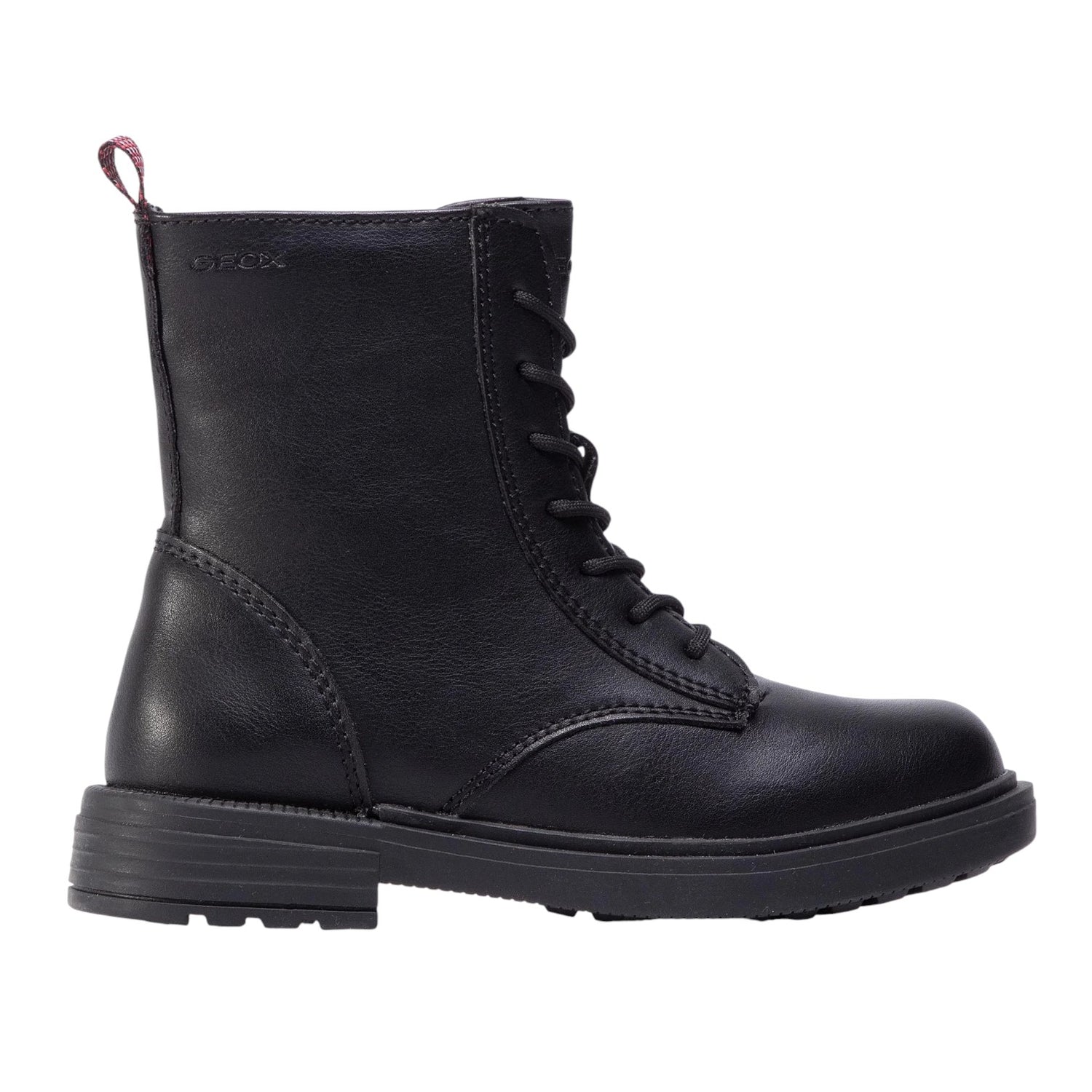Geox Anfibio Bambina in Ecopelle Nero Numero - 26/27