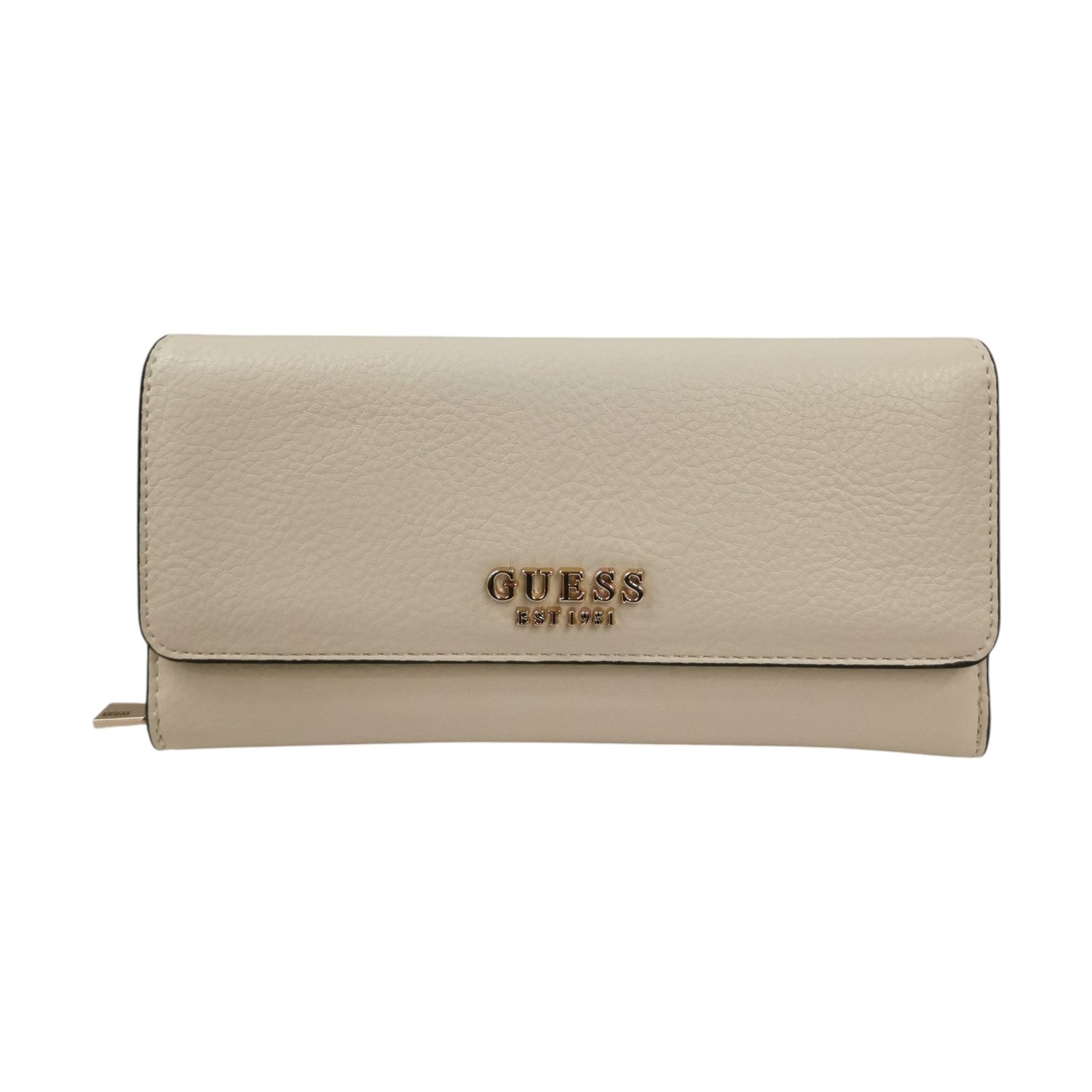 Guess Portafoglio Donna in Ecopelle Bianca con Logo