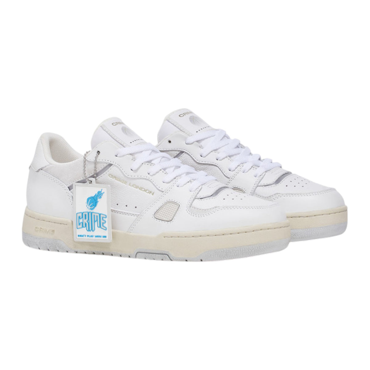 Crime London Sneakers Uomo Bianca Off Court Og