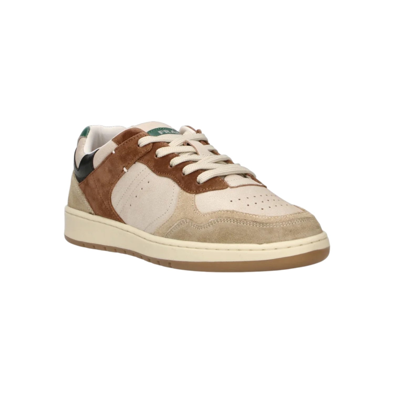 Frau Sneakers Uomo in Camoscio Beige Multi