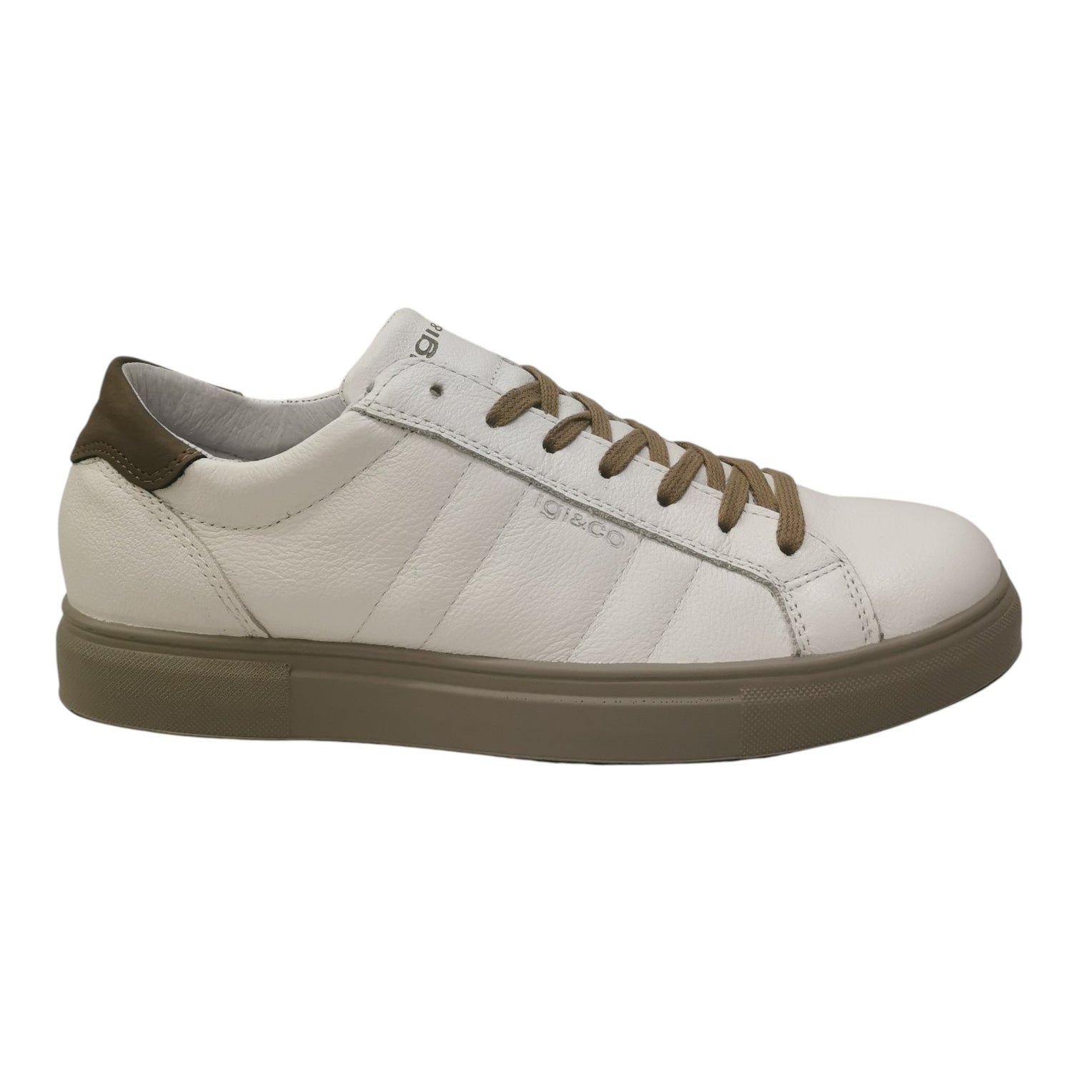 Igi&Co Sneakers Uomo in Pelle Bianca