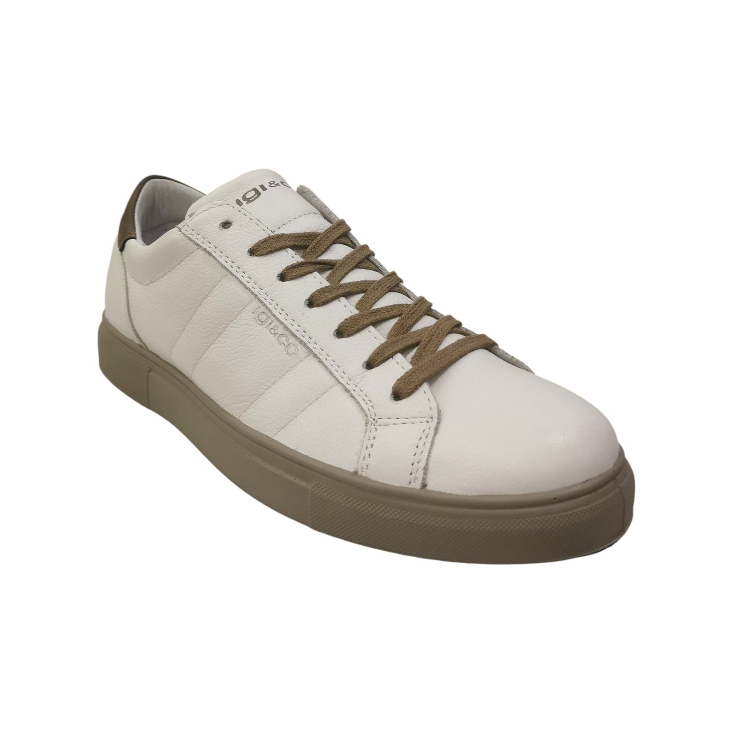Igi&Co Sneakers Uomo in Pelle Bianca