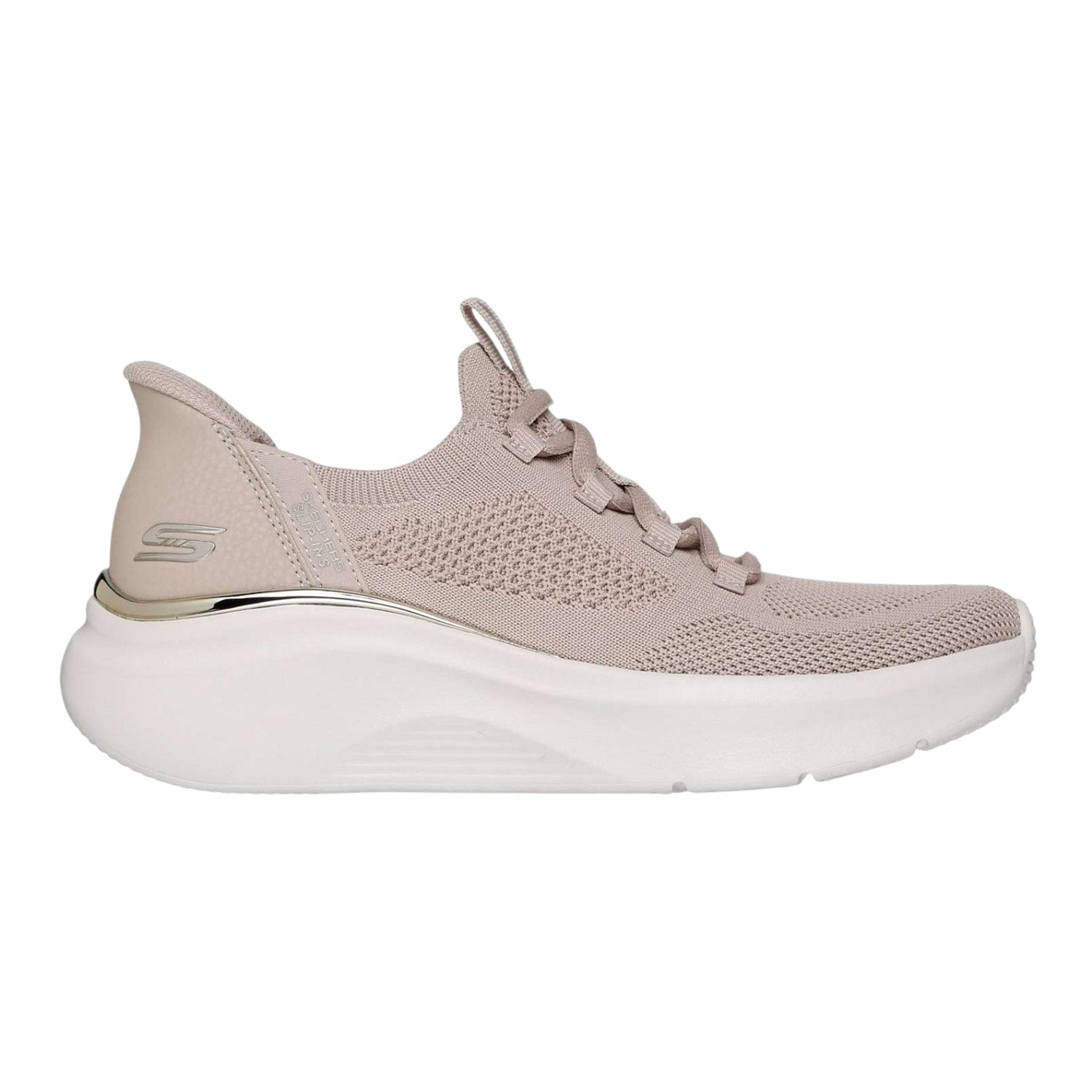 Skechers Slip-ins Donna in Tessuto Tortora Bobs B Love - True Delight W