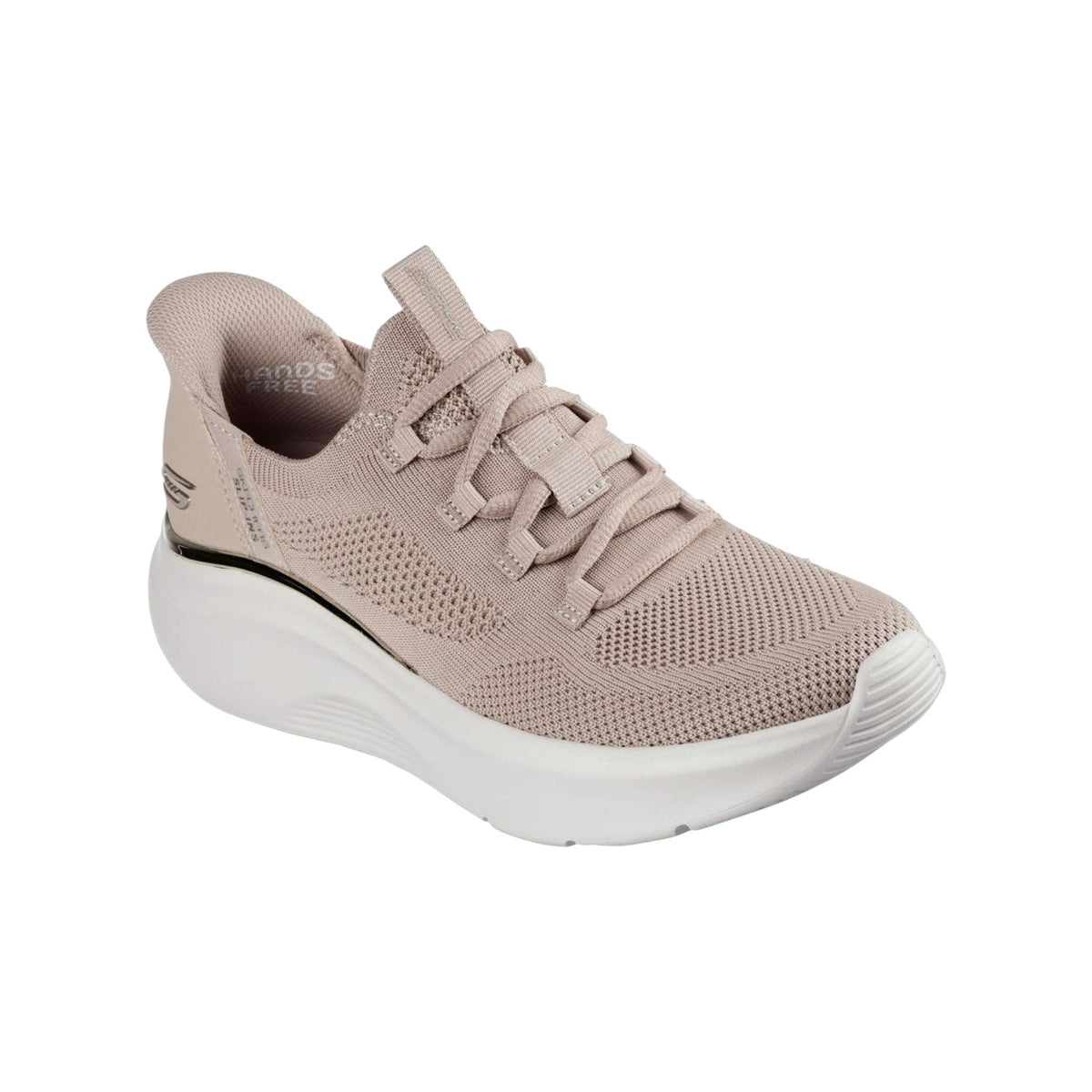 Skechers Slip-ins Donna in Tessuto Tortora Bobs B Love - True Delight W