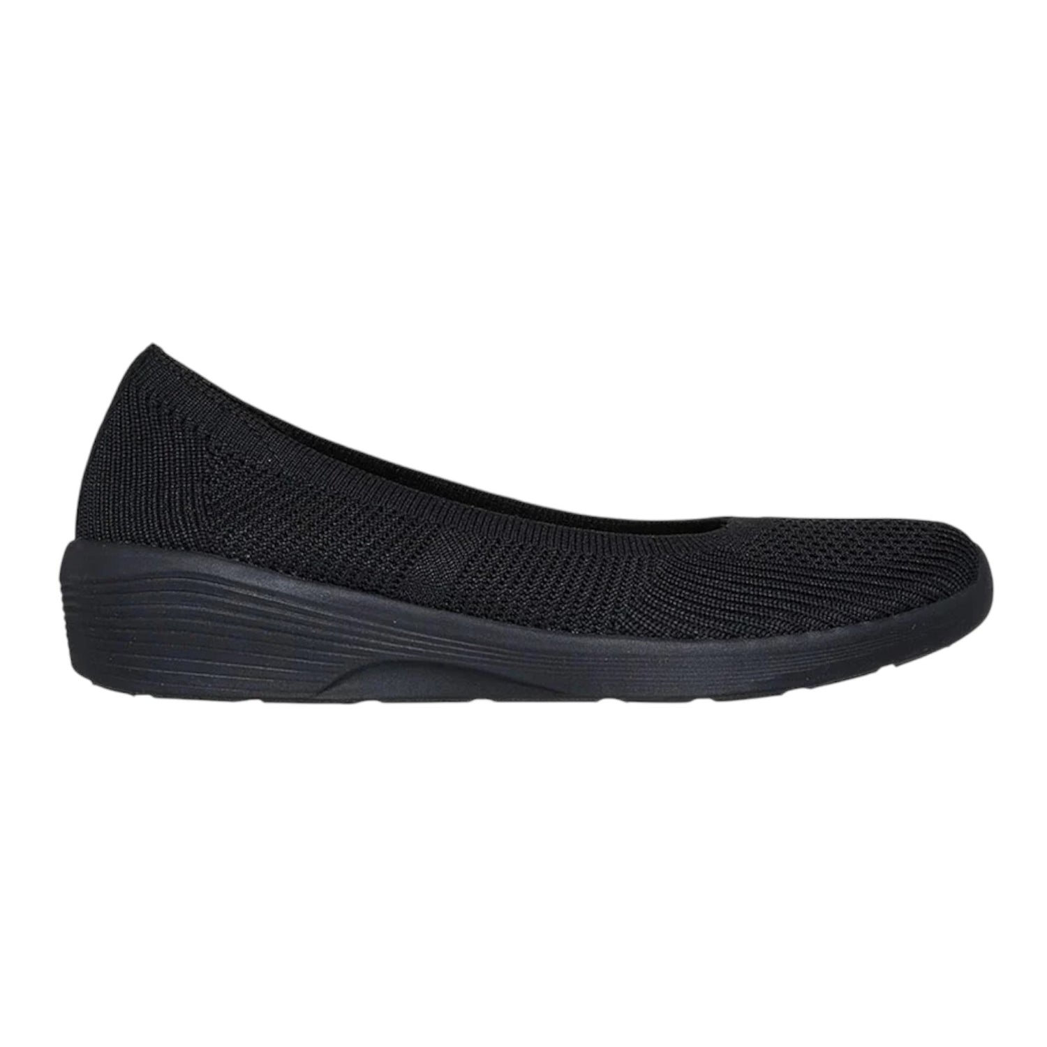 Skechers Ballerina Donna in Tessuto Nero Modern Comfort Arya - Fancy You