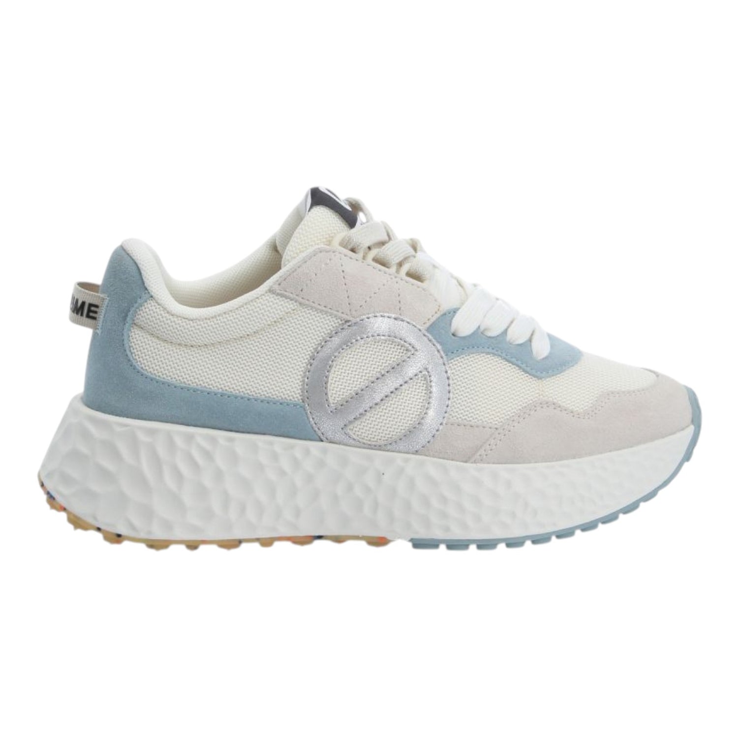 No Name Carter Jogger W Sneakers Donna Bianco Blu