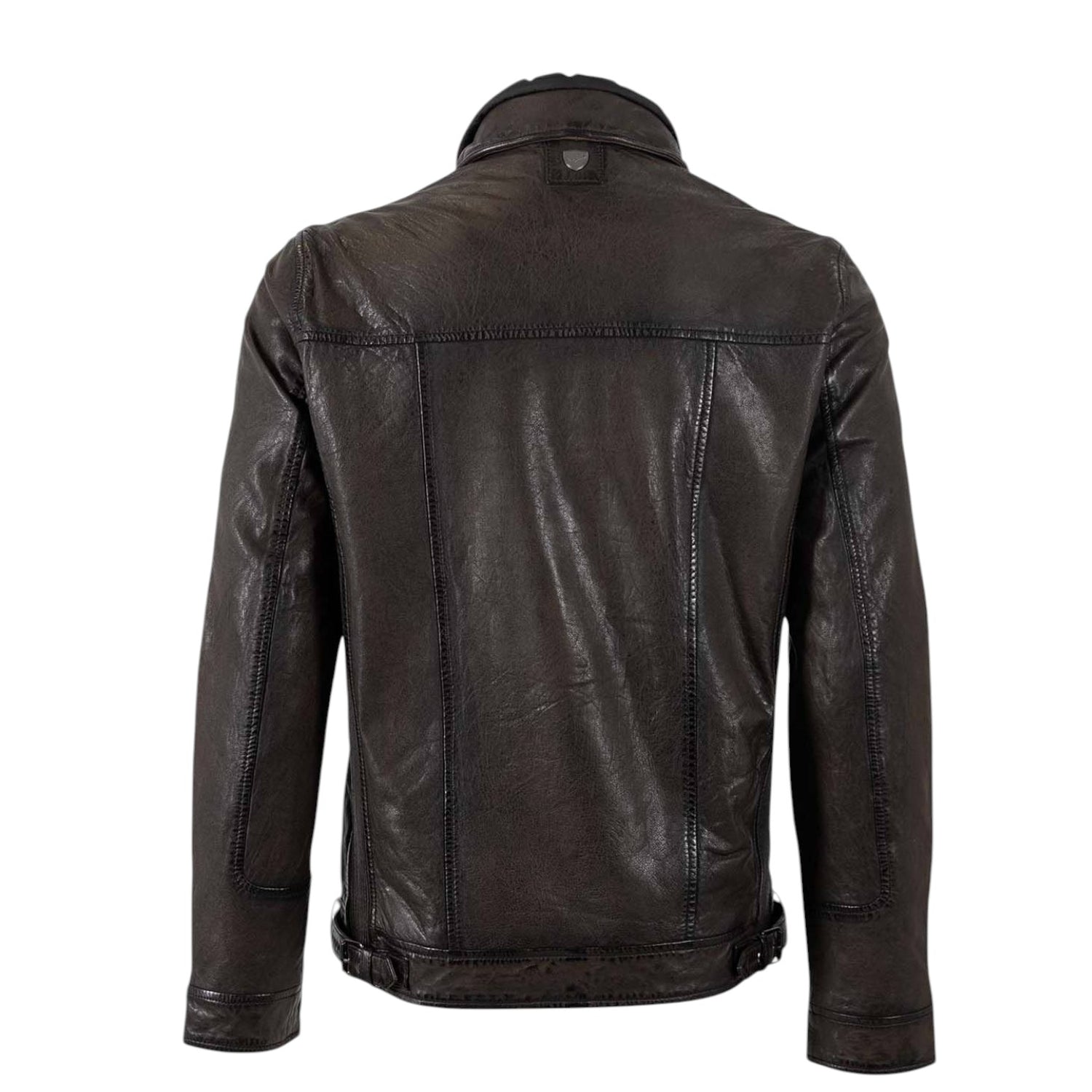 Mauritius Giubbotto Uomo in Pelle Moccha con Gilet Removibile