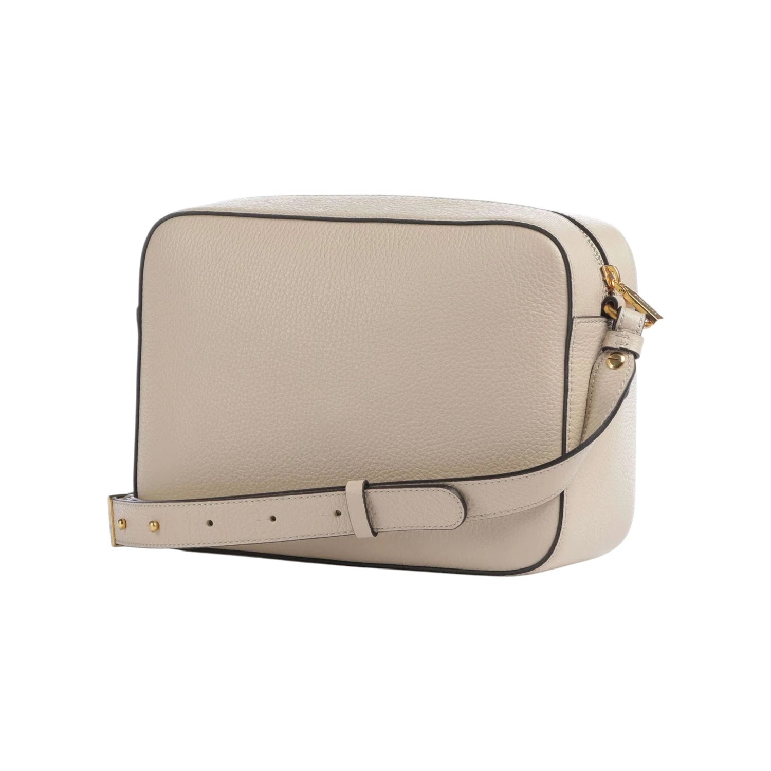 Coccinelle Borsa a Tracolla Media Beat in Pelle Martellata Conchiglia