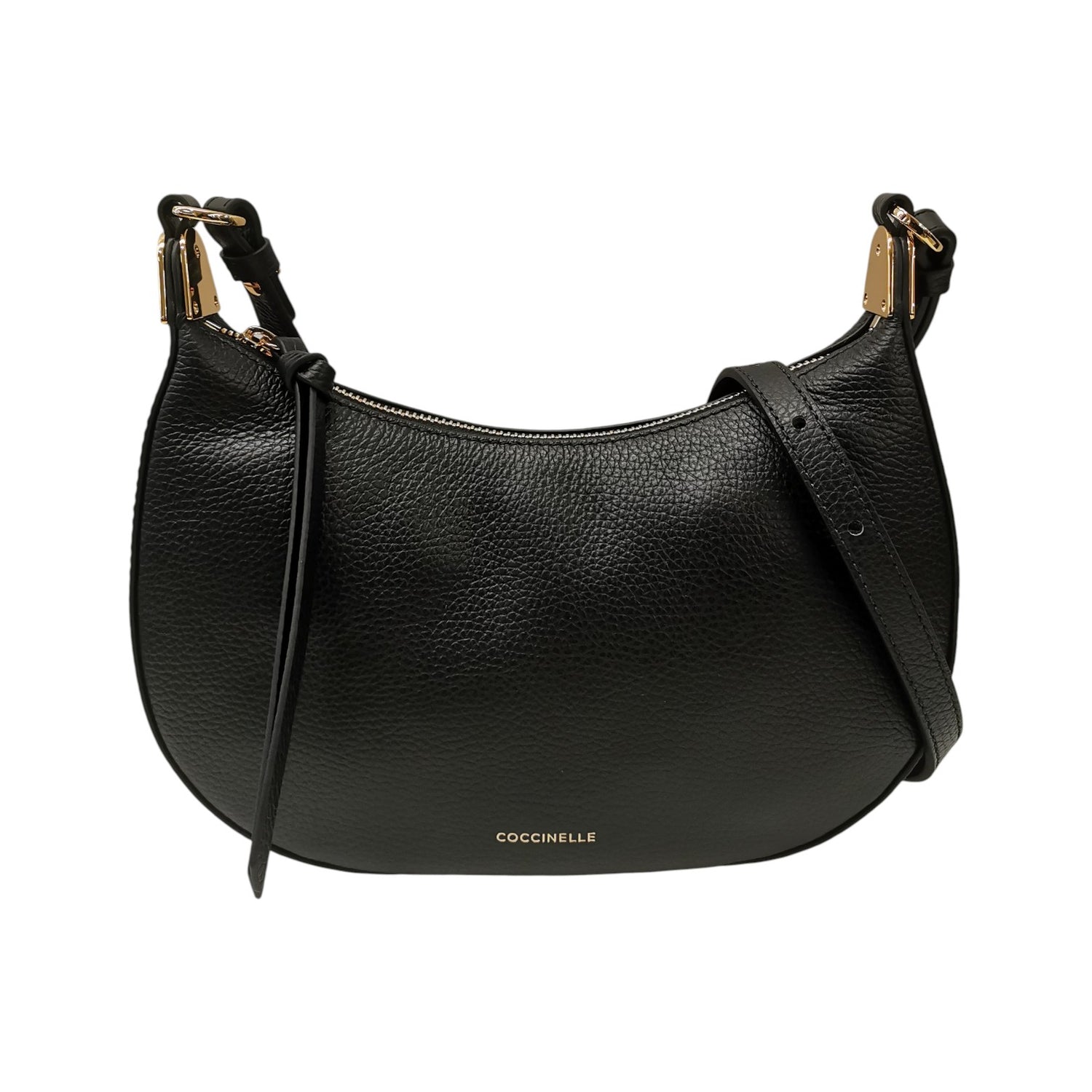 Coccinelle Mezzaluna Donna Fujiko in Pelle Nera