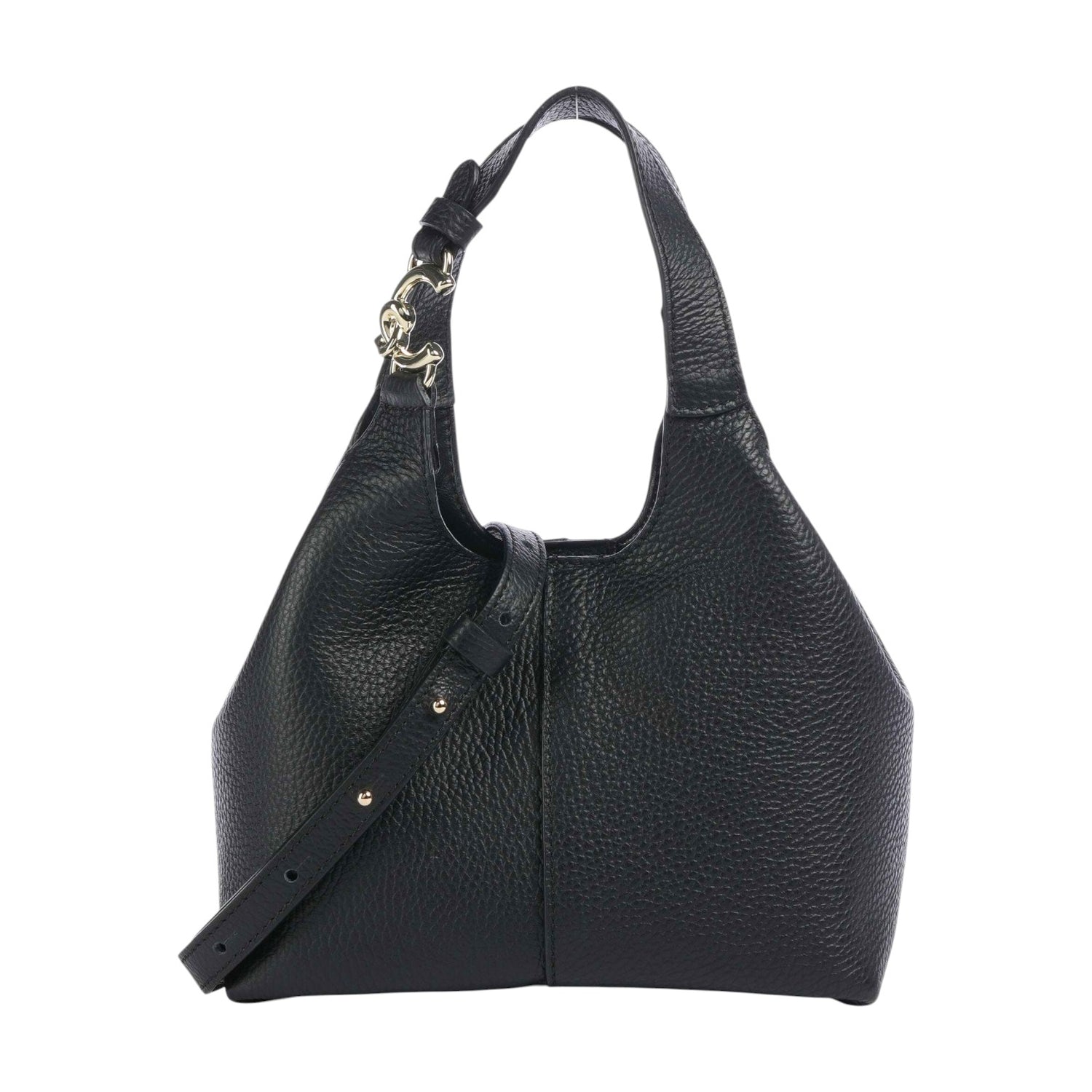 Coccinelle Borsa a Mano Donna in Pelle Martellata con Pochette e Tracolla