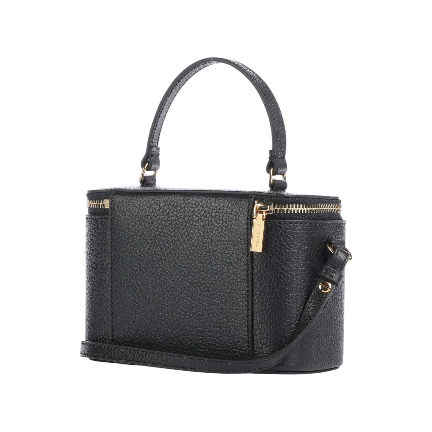 Coccinelle Mini Borsa a Mano Donna Beat Generation in Pelle Nera con Tracolla
