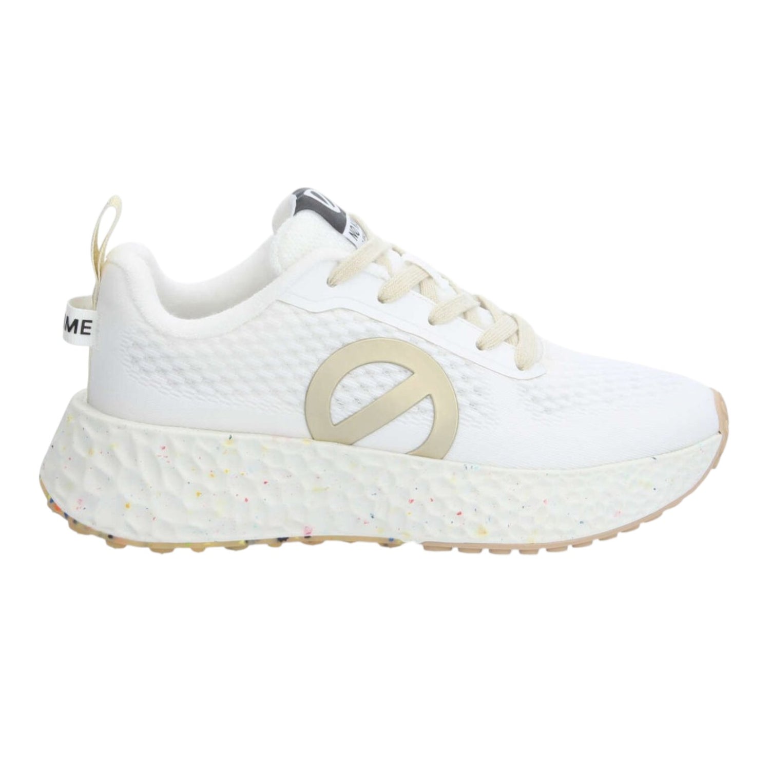 No Name Carter Fly W Sneakers Donna Bianco Dorato