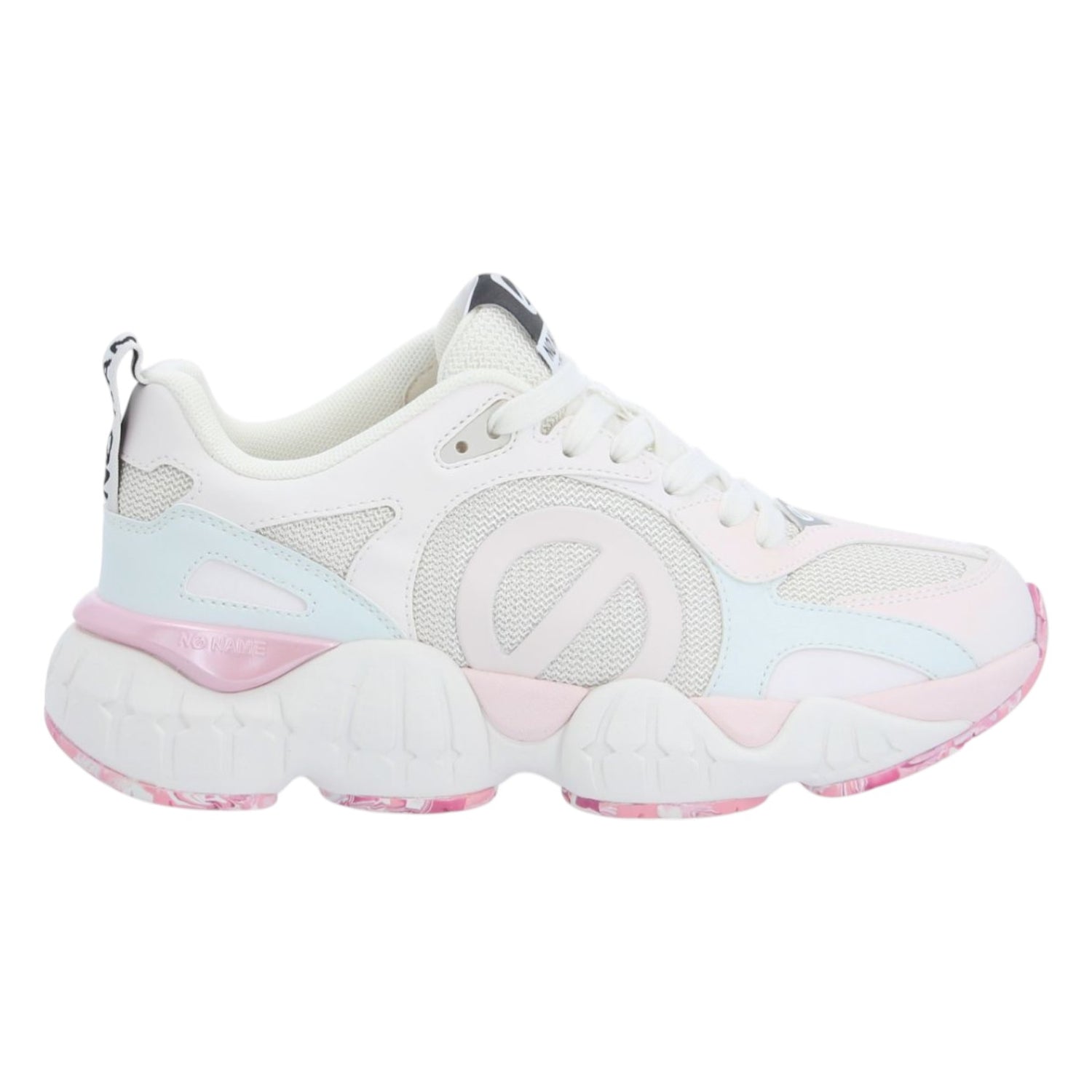 No Name Krazee Runner W Sneakers Donna Bianco Rosa Blu