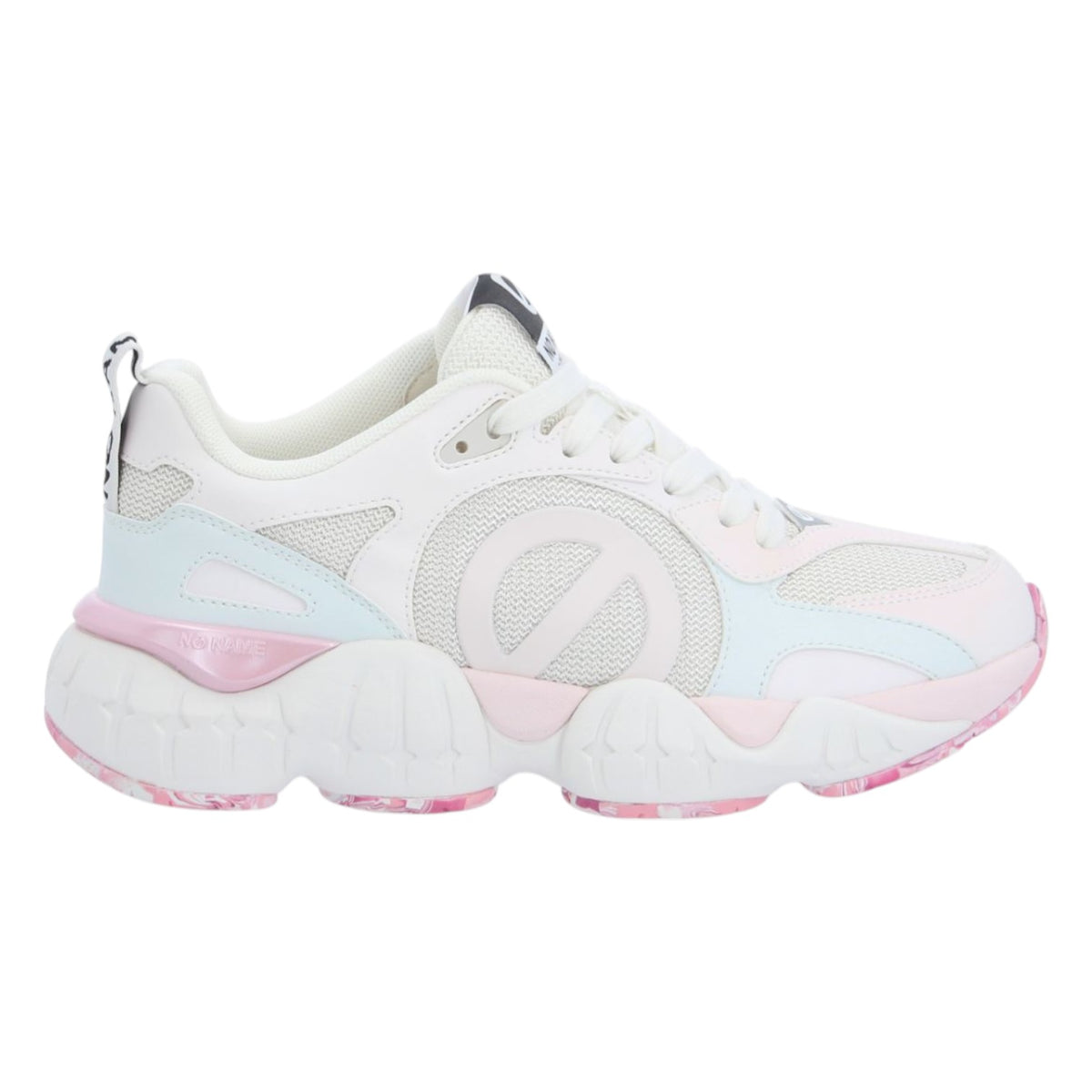 No Name Krazee Runner W Sneakers Donna Bianco Rosa Blu