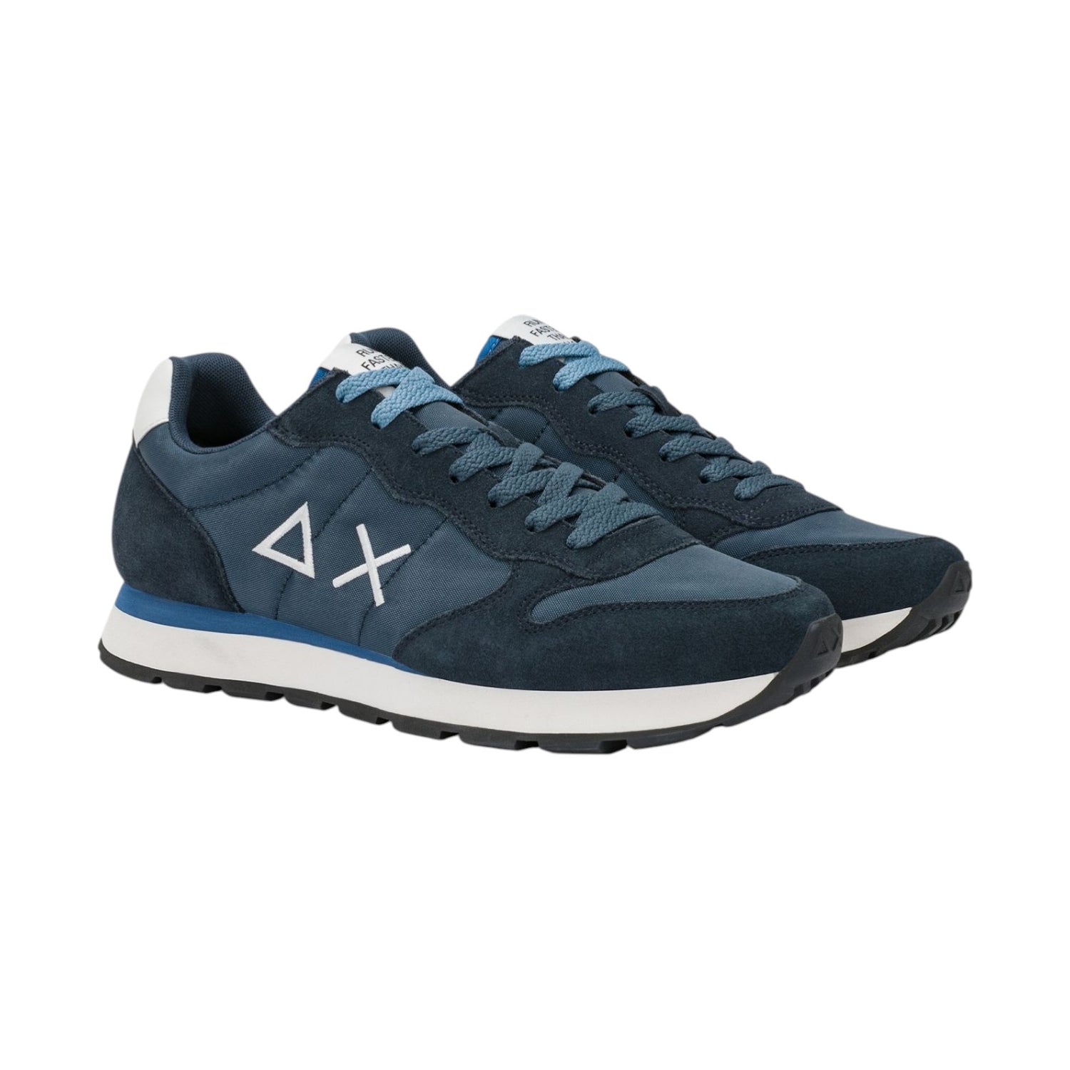 SUN68 Tom Solid Sneakers Uomo Blu