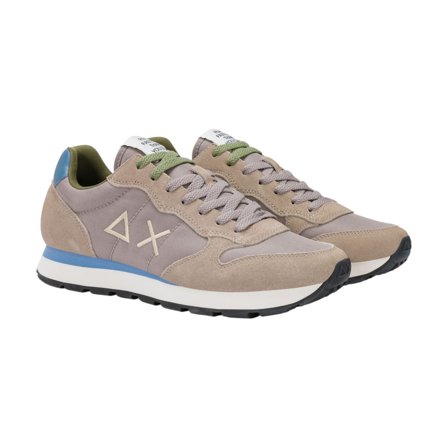 SUN68 Tom Solid Sneakers Uomo Pietra
