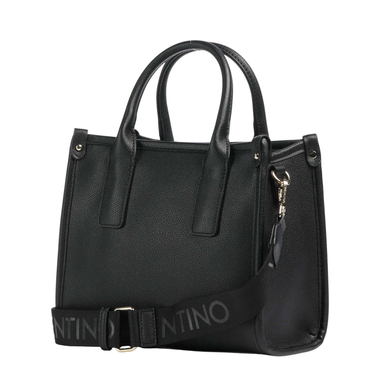 Mario Valentino Borsa a Mano Donna Foxy Re Nera con Doppia Tracolla