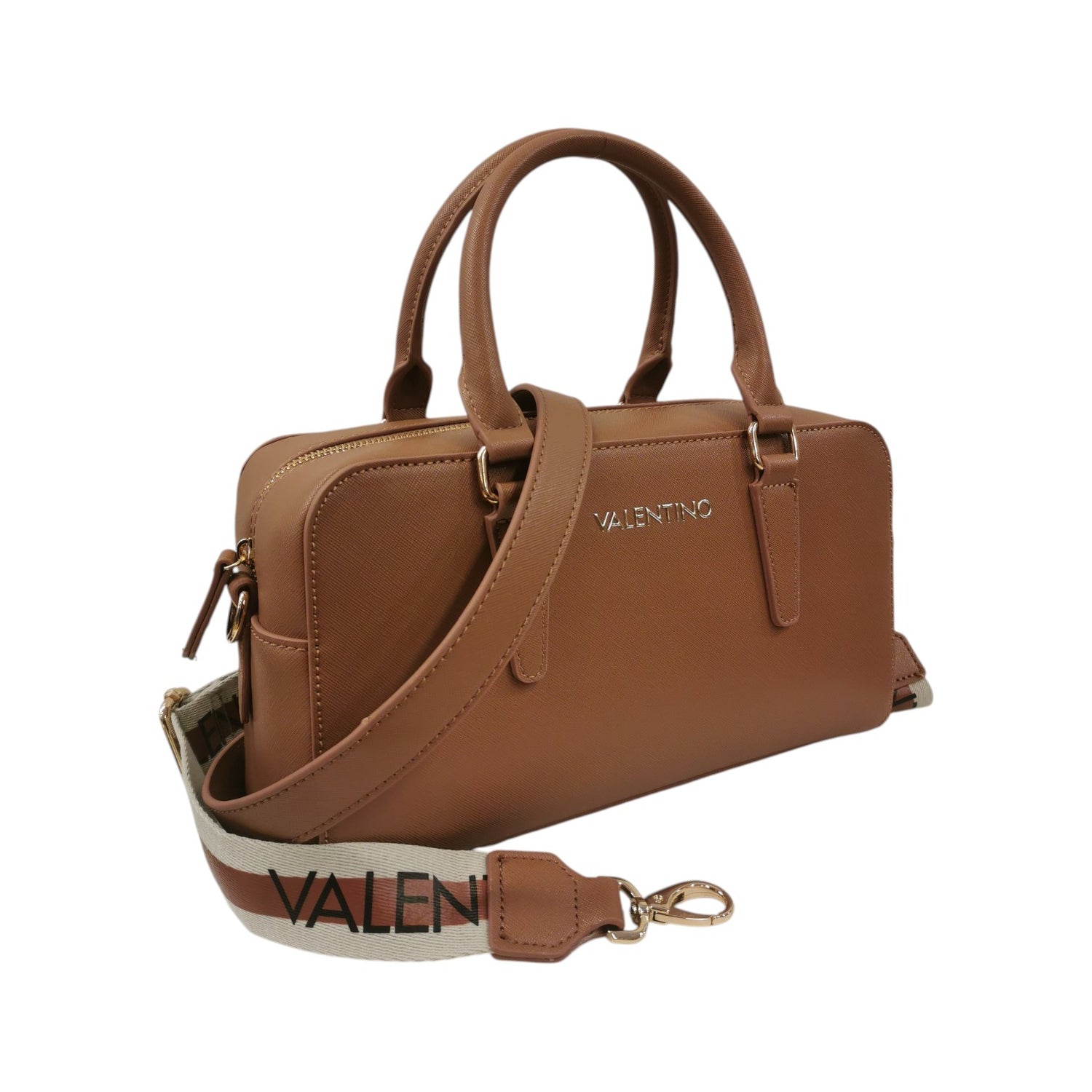 Mario Valentino Bauletto Donna Zero Re Cuoio con Doppia Tracolla