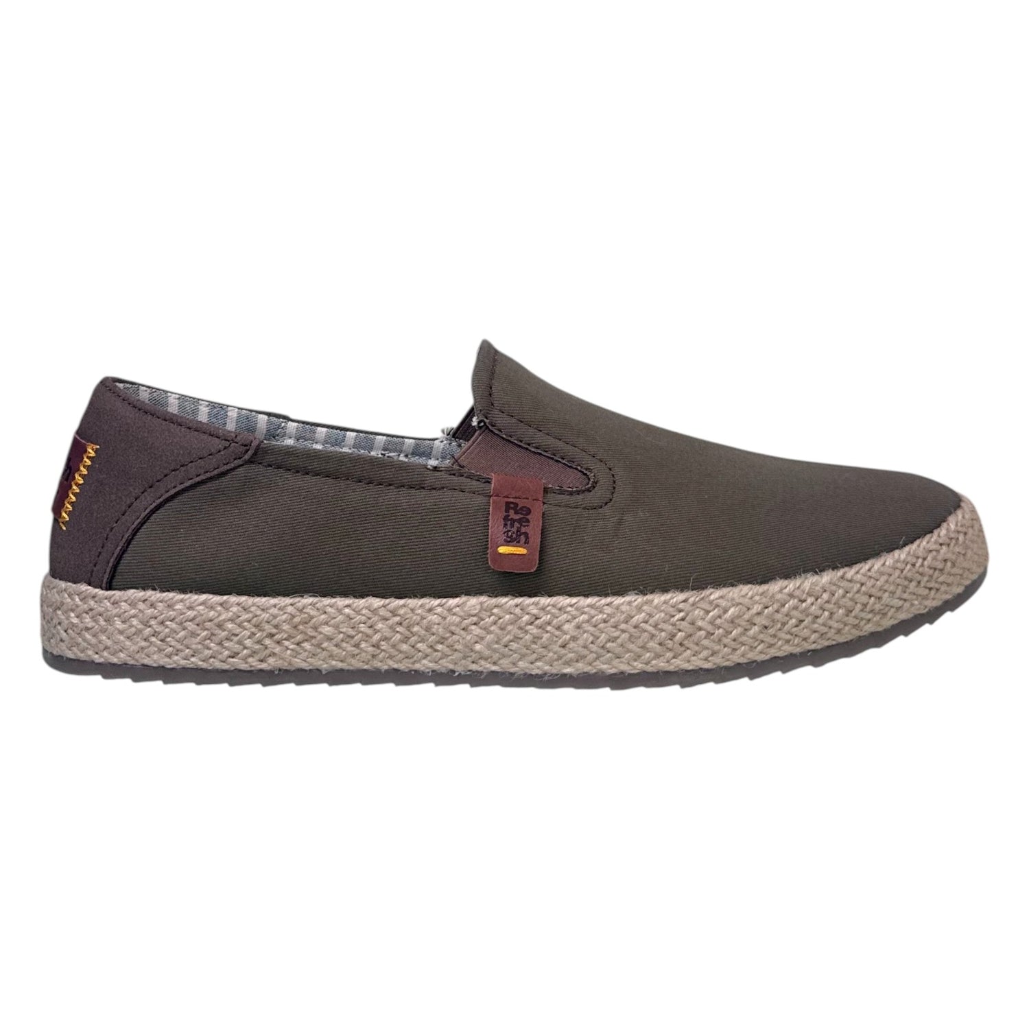 Refresh Espadrillas Uomo in Tessuto Kaki