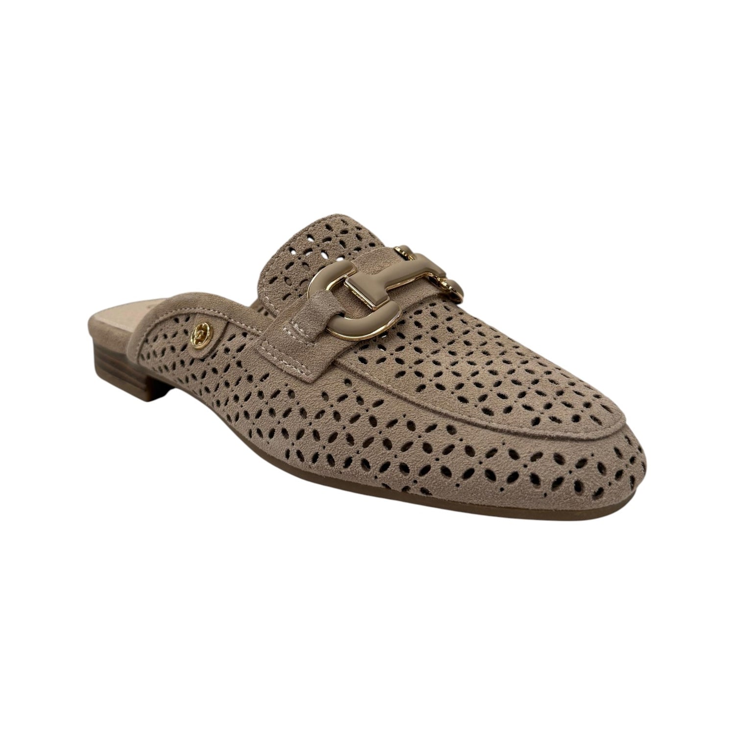 Carmela Sabot Donna in Camoscio Traforato Beige