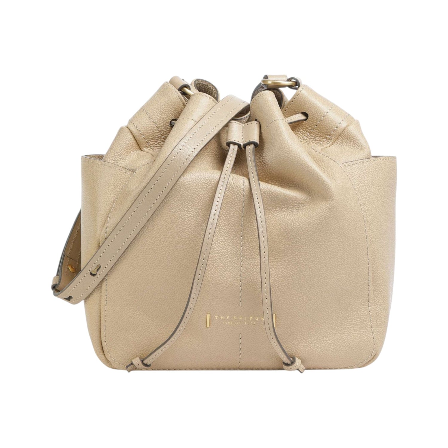 The Bridge Secchiello Letizia Soft Donna in Pelle Burro con Tracolla