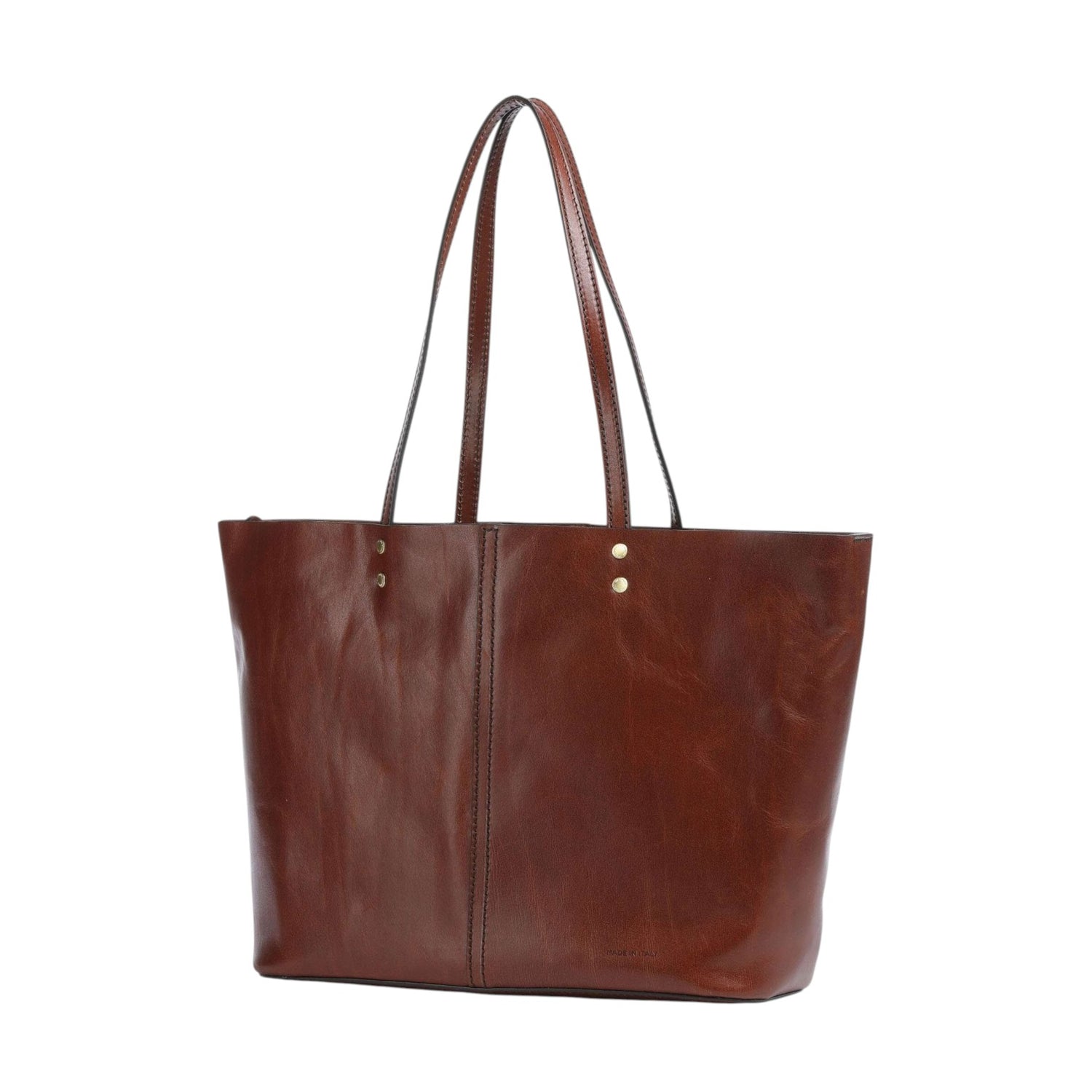 The Bridge Shopping Bag Donna in Pelle Cuoio con Pochette