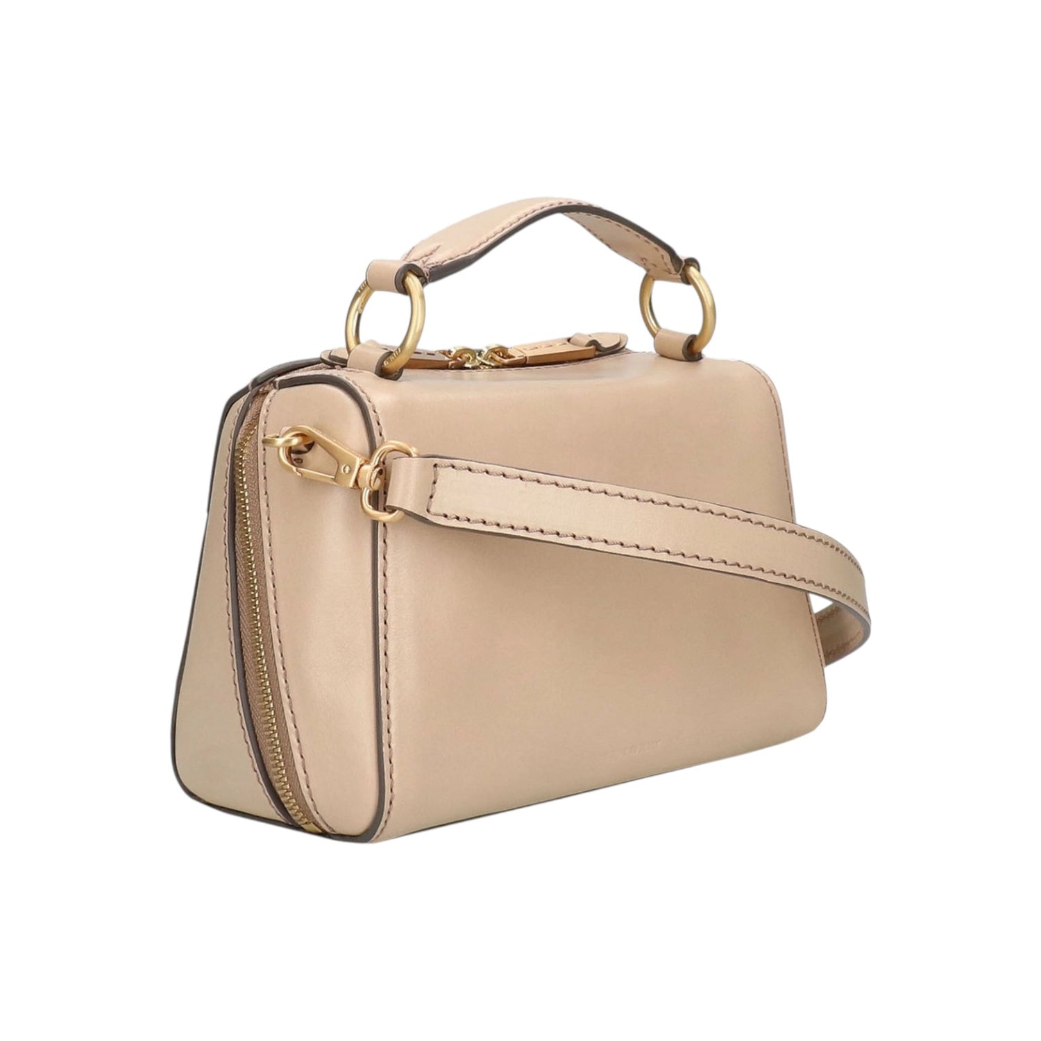 The Bridge Borsa a Mano Piccola Donna in Pelle Burro con Tracolla